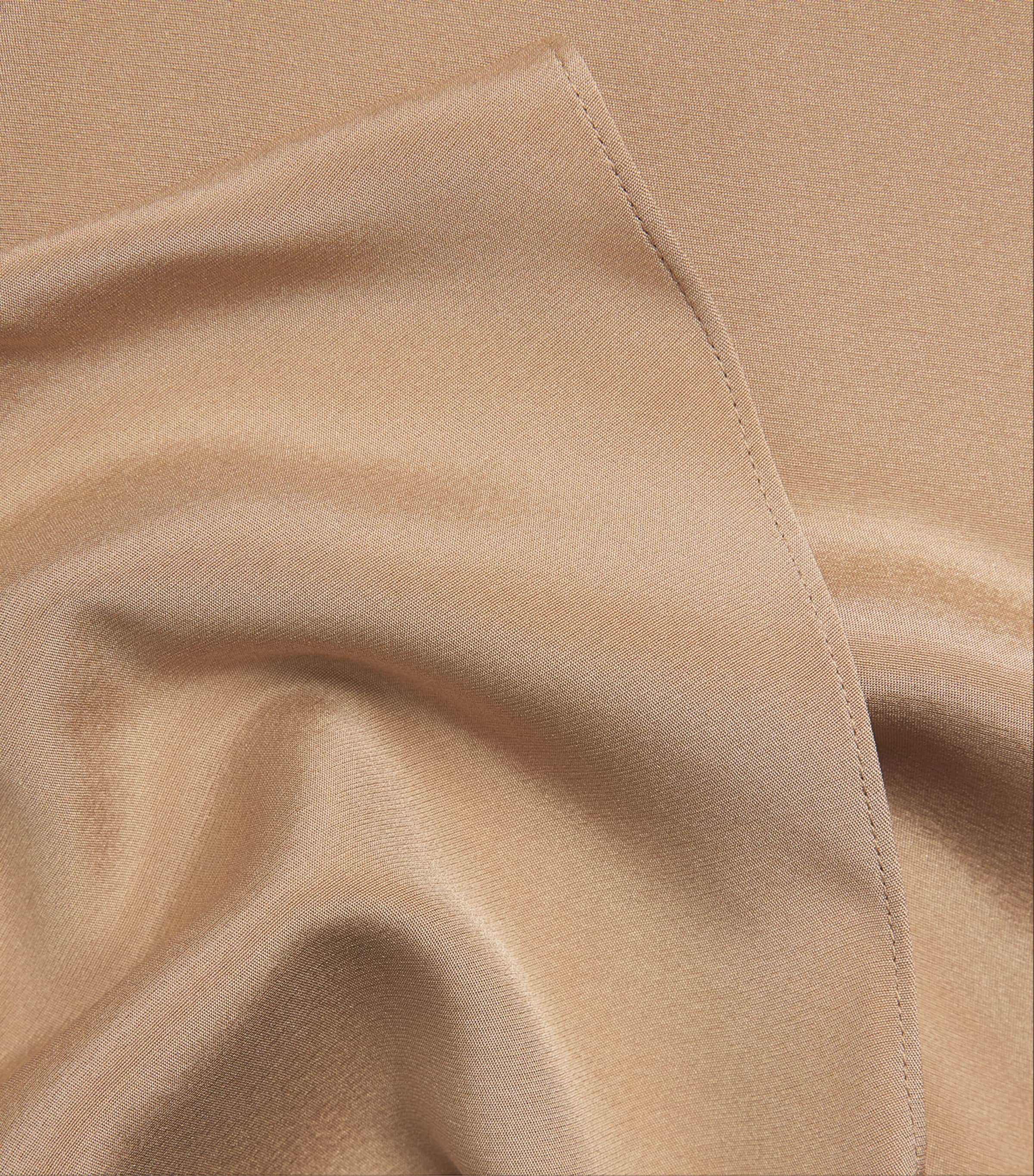 Lafayette 148 Womens Silk-Blend T-Shirt Cadkh Cadet Khaki Image 6