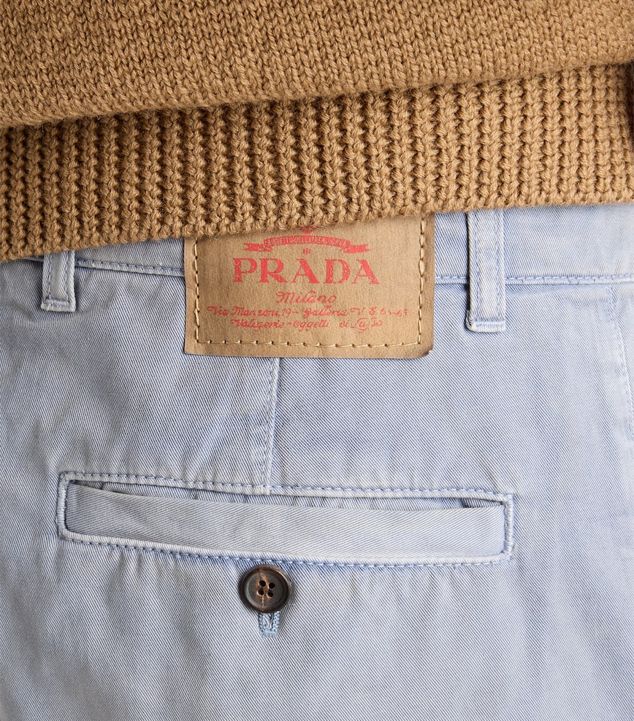 Cotton Gabardine Jeans F0E1Y Image 4