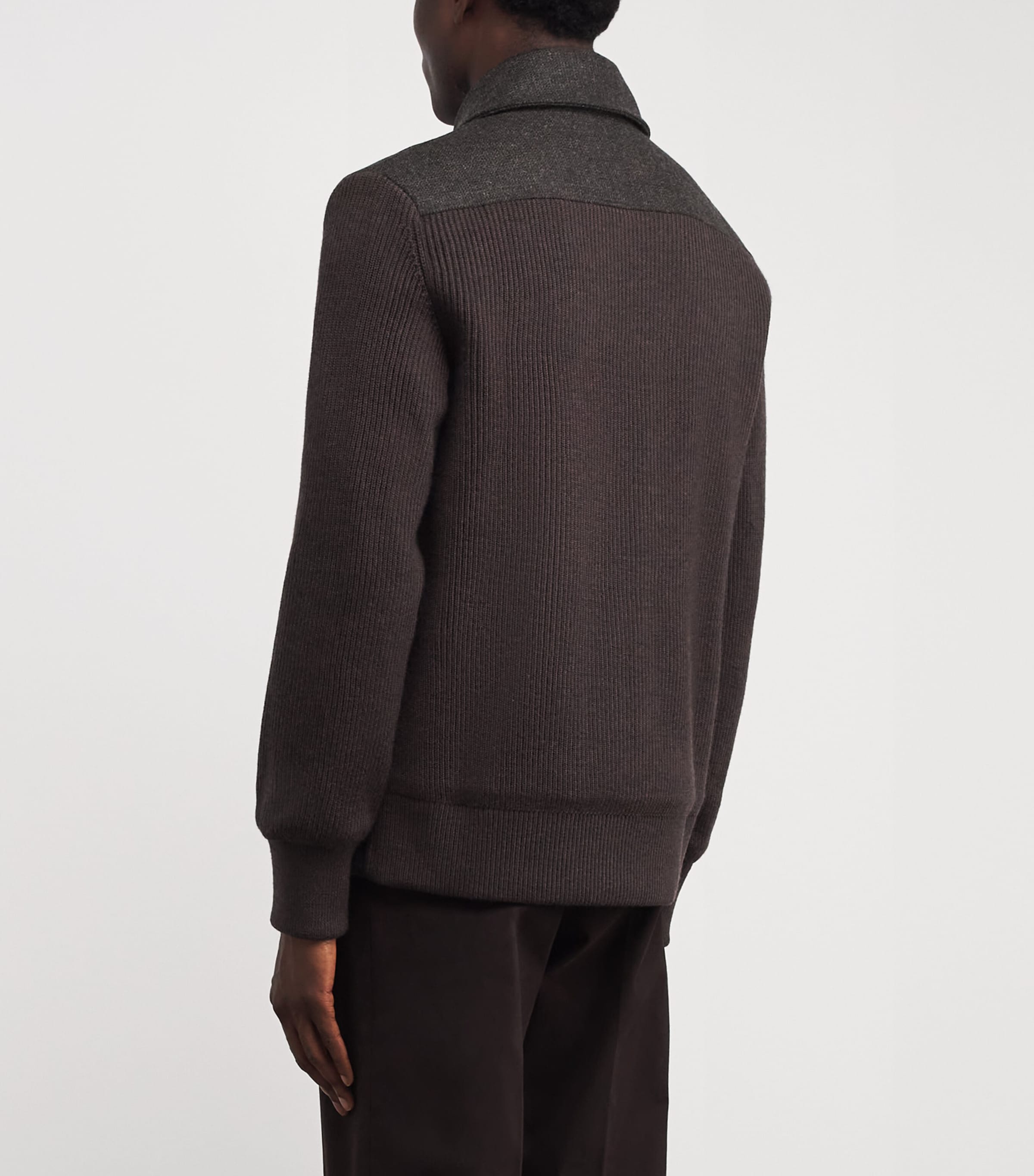 Merino Wool Wigmore Jacket PEPPERCORN Image 4