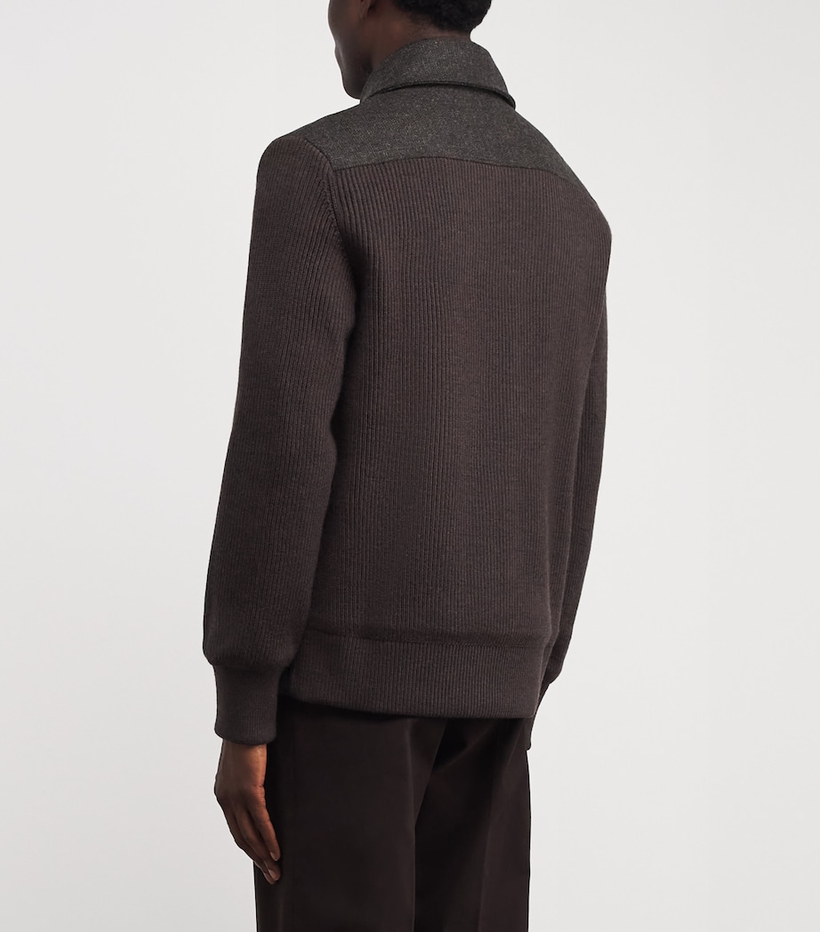 Merino Wool Wigmore Jacket PEPPERCORN Image 4