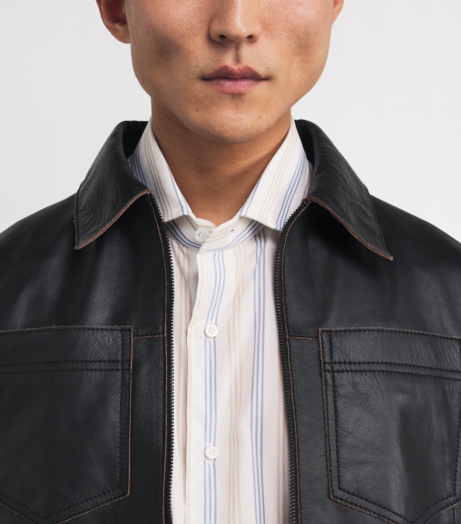 Cotton Stripe Dress Shirt 1 Image 6