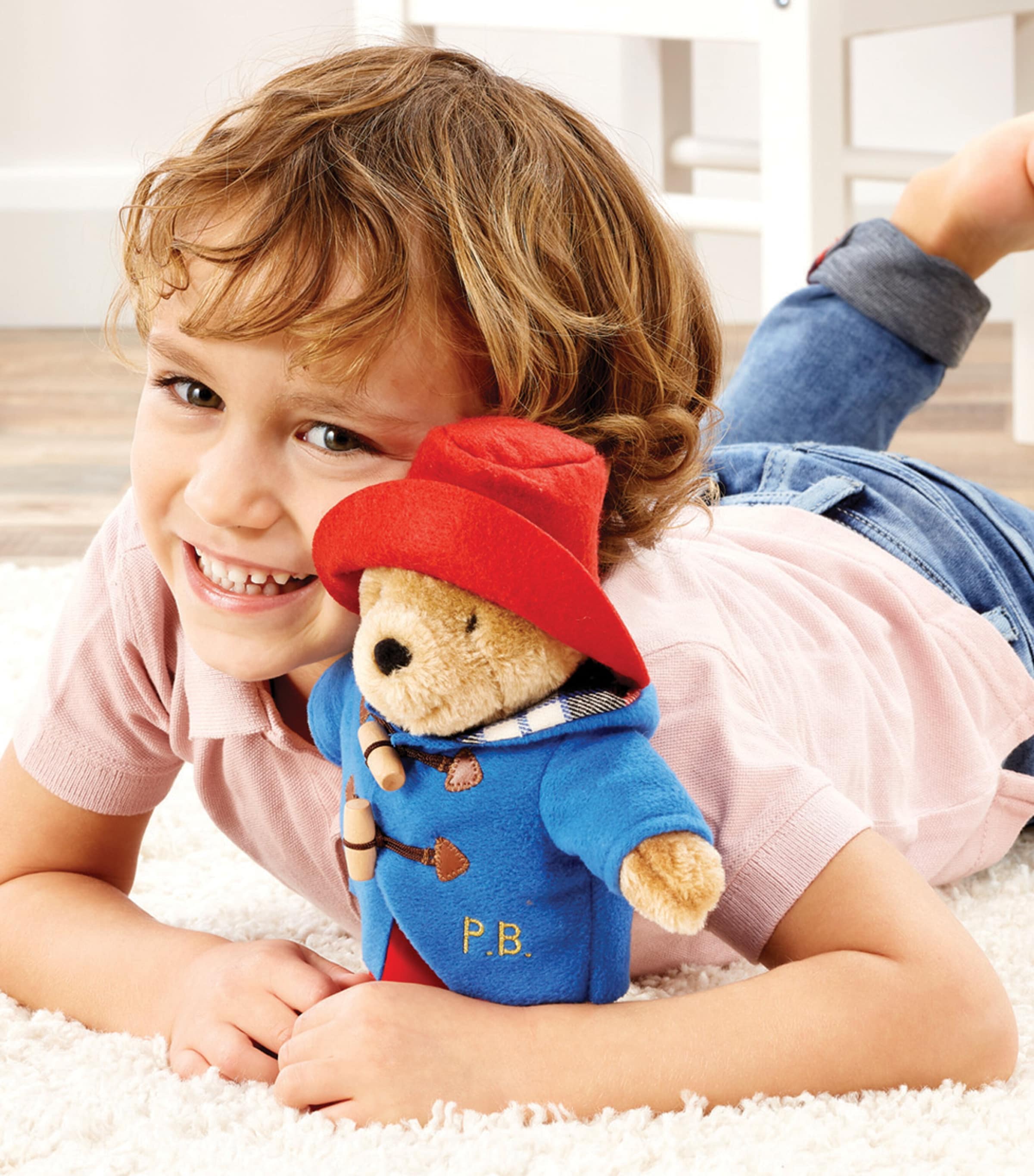 Paddington Bear タグ付き Classic Paddington Bear Plush Toy with Boots and Tag - Look