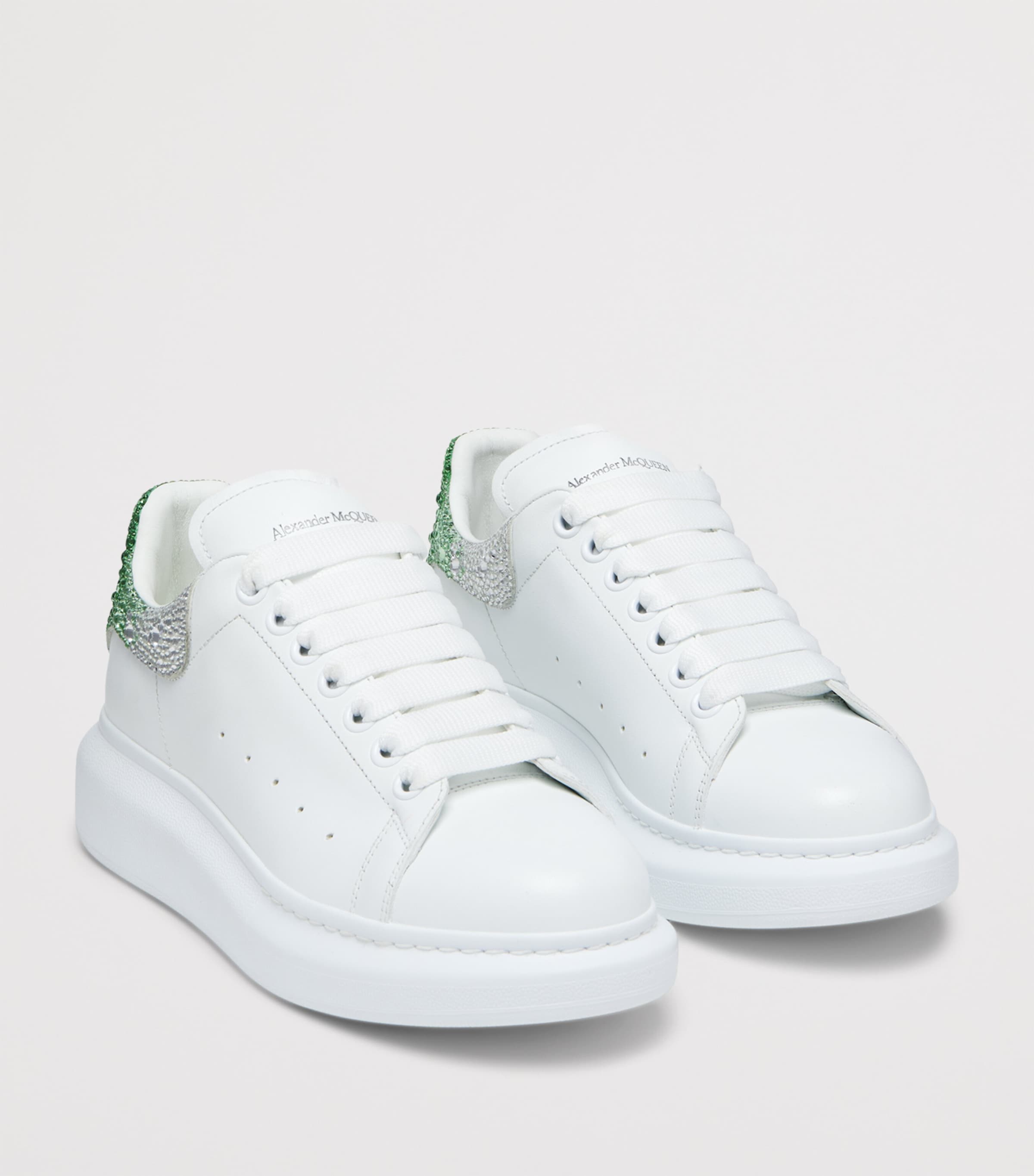 Leather Oversized Sneakers 9160 Image 3