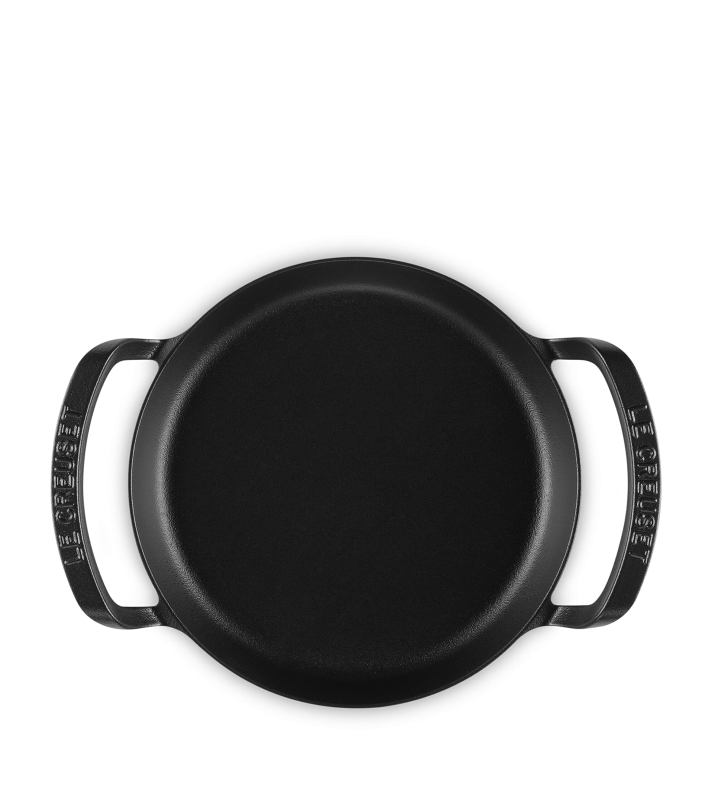 Cast Iron Outdoor Collection Round Skillet (25cm) SATIN BLACK Image 3
