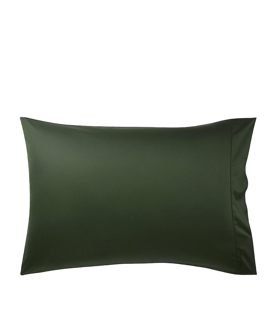 Cotton RL624 Standard Pillowcase Pair (50cm x 75cm) DKGREEN Image 1