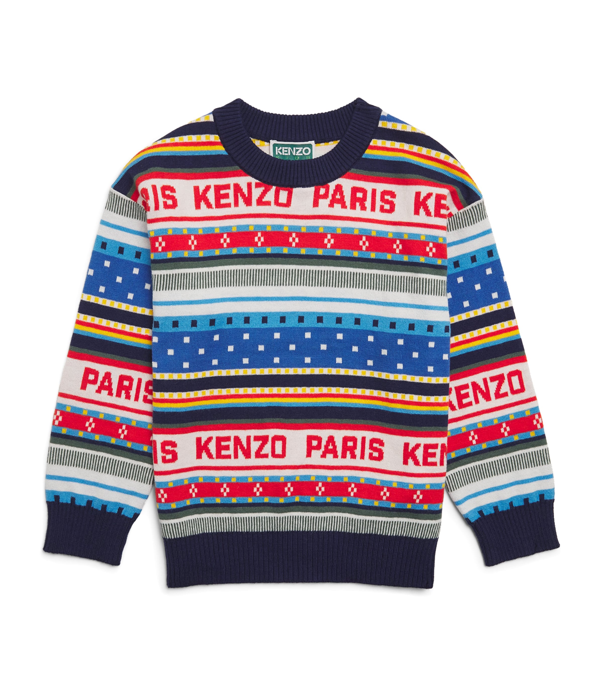 KENZO COTTON-BLEND SWEATER 