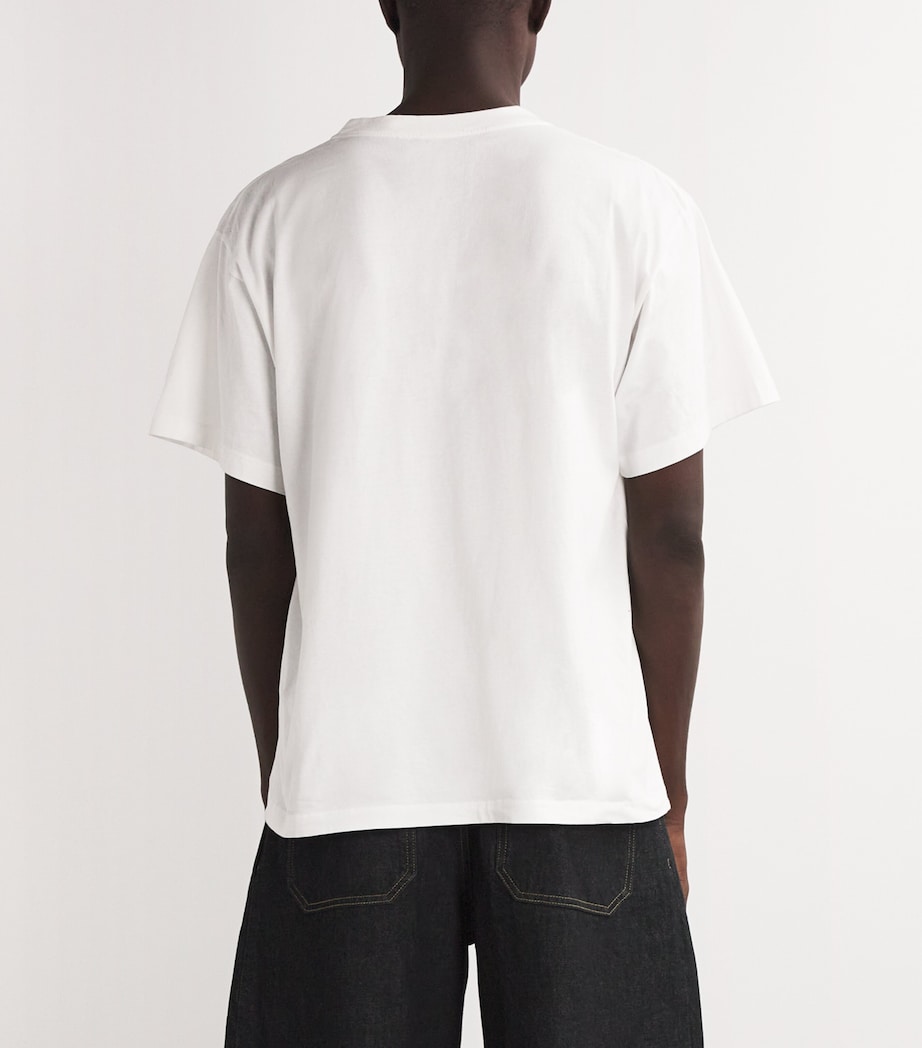 MM6 Maison Margiela Mens Cotton Numeric Tab T-Shirt Image 4