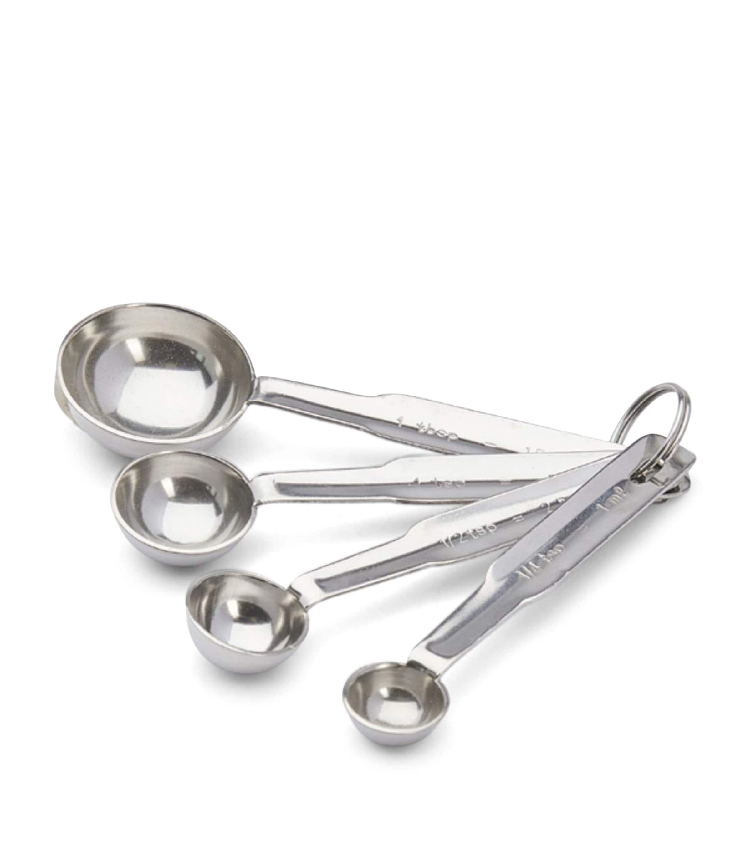 De Buyer Stainless Steel Measuring Spoons (Set of 4) Steel Image 1
