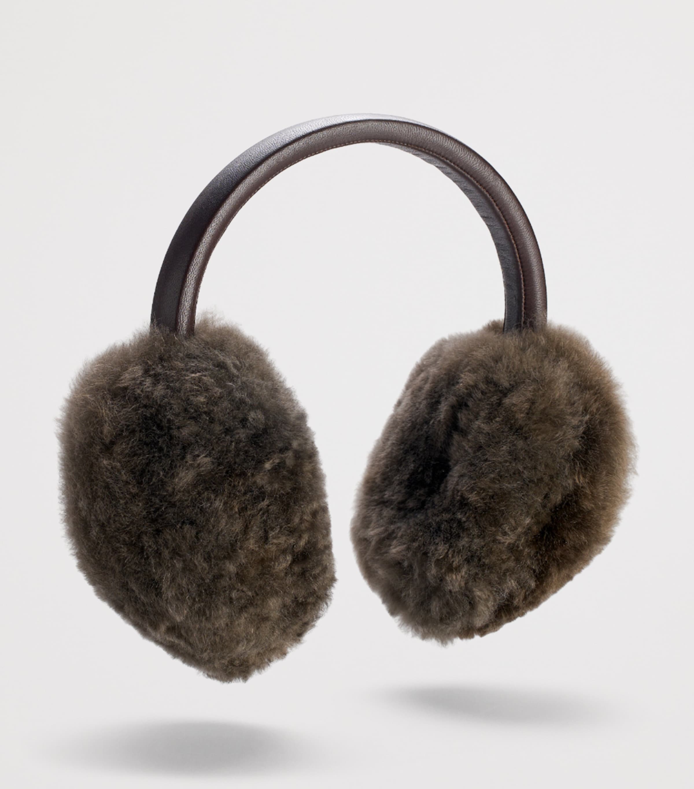 Weich Royal Alpaca Wool Olmo Earmuffs Beige Image 5
