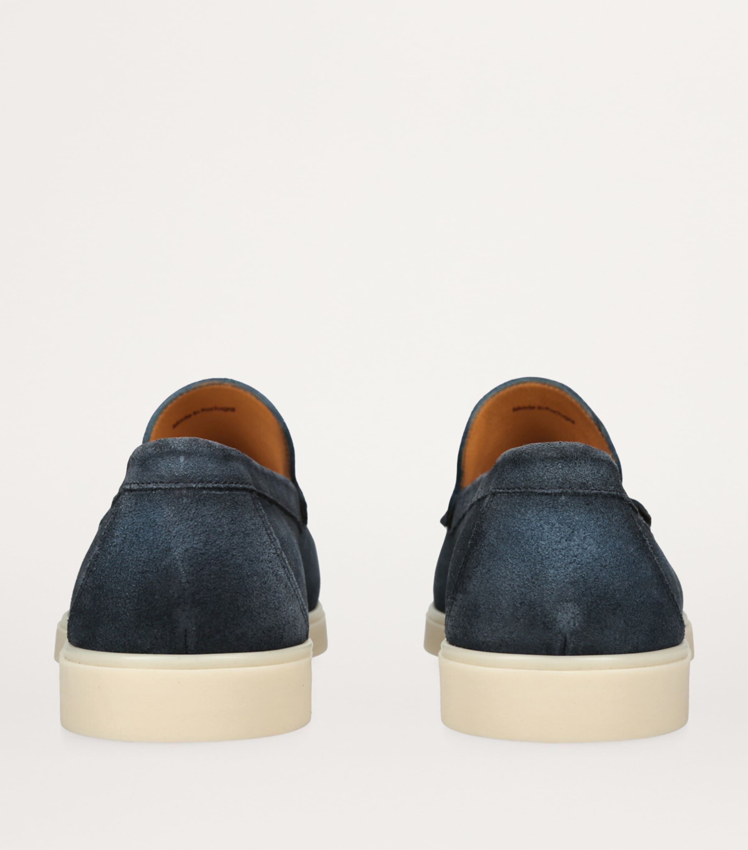 Leather Paraiso Loafers NAVY Image 2