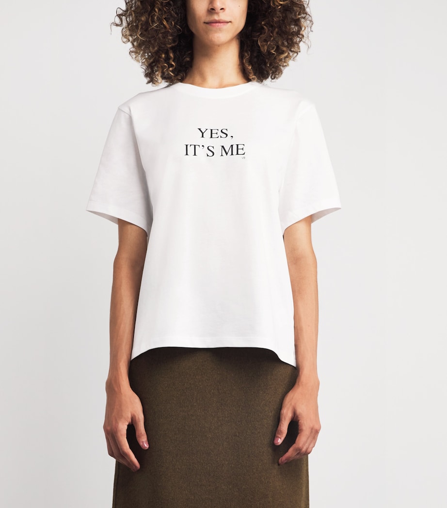 Organic Cotton Yes It's Me T-Shirt 9590 WHITE YS ITS ME Image 3