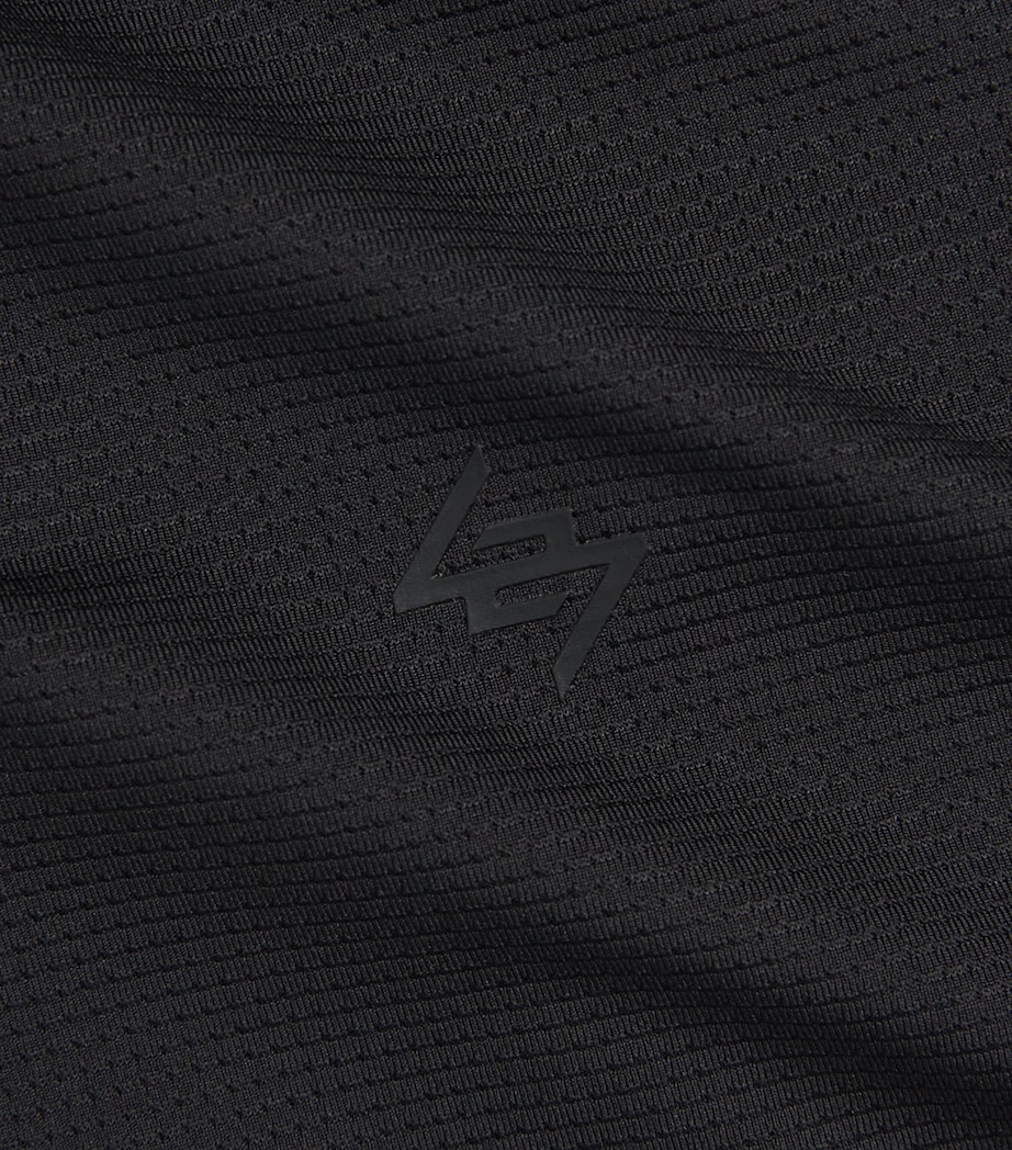 Represent 247 Mens Mesh DNA T-Shirt Jet Black Image 6