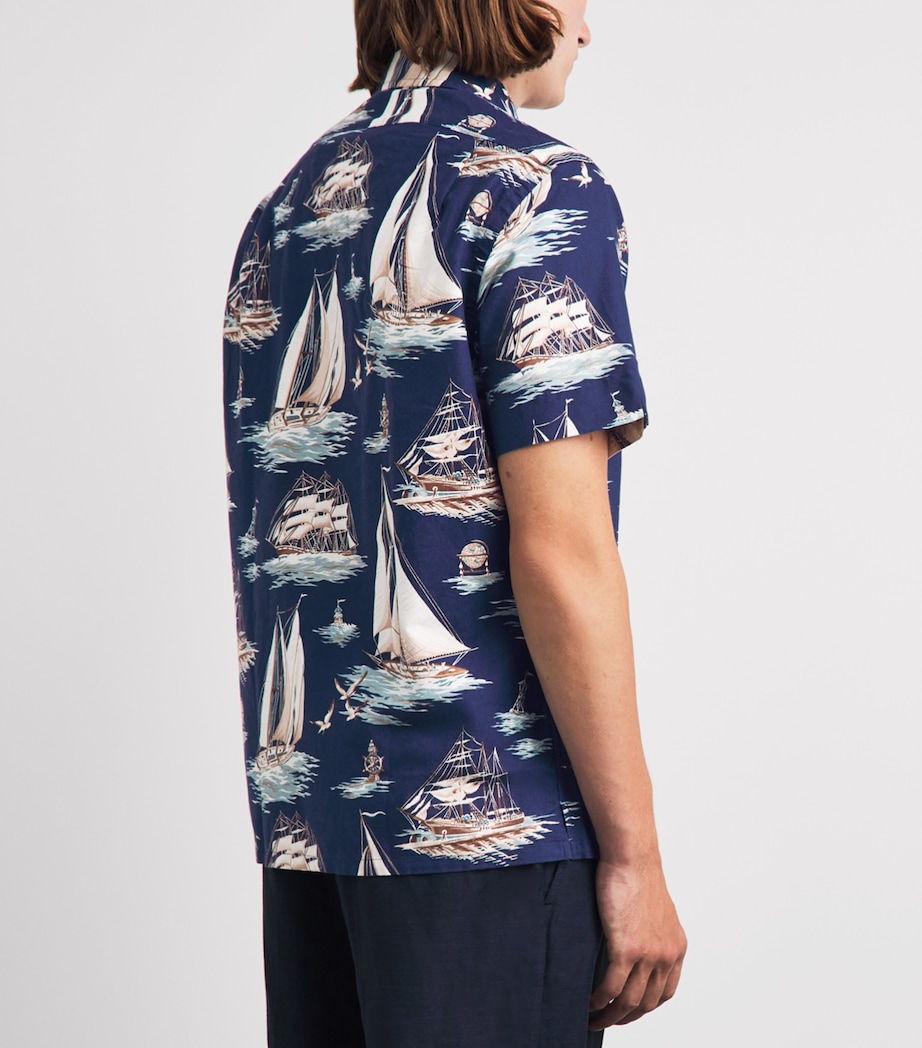 Polo Ralph Lauren Mens Cotton Sailing Boat Oxford Shirt Vintage Schners Image 5