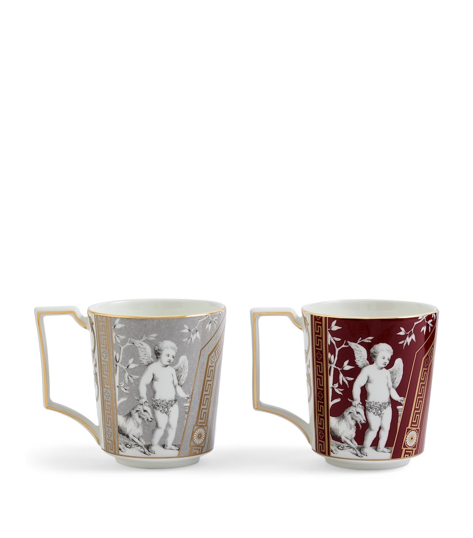 Set of 2 Valentine's Renaissance Mugs (300ml) MULTI Image 3