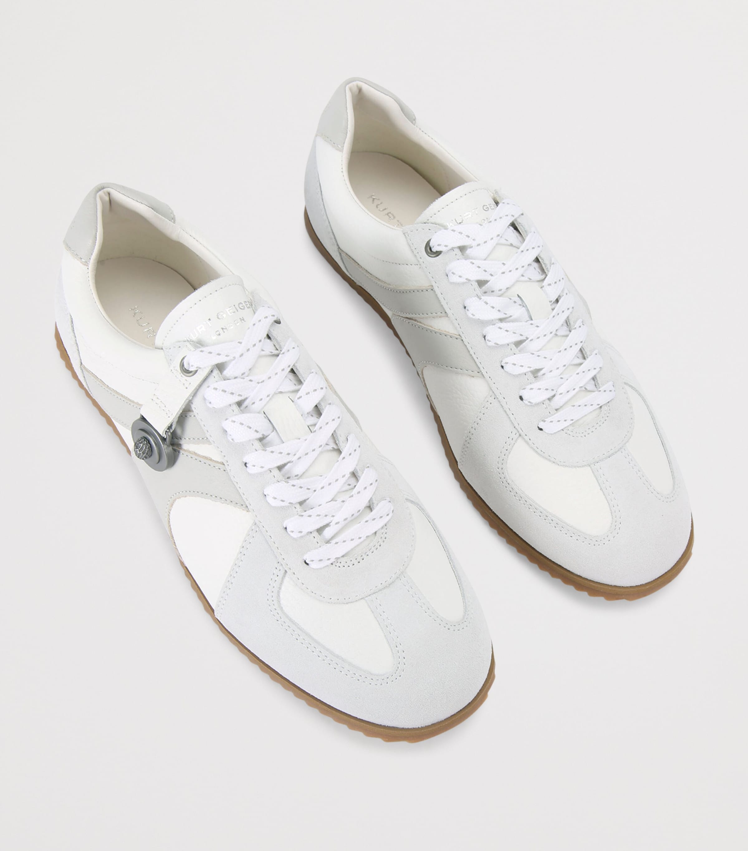 Leather Eldon Sneakers WHITE Image 4