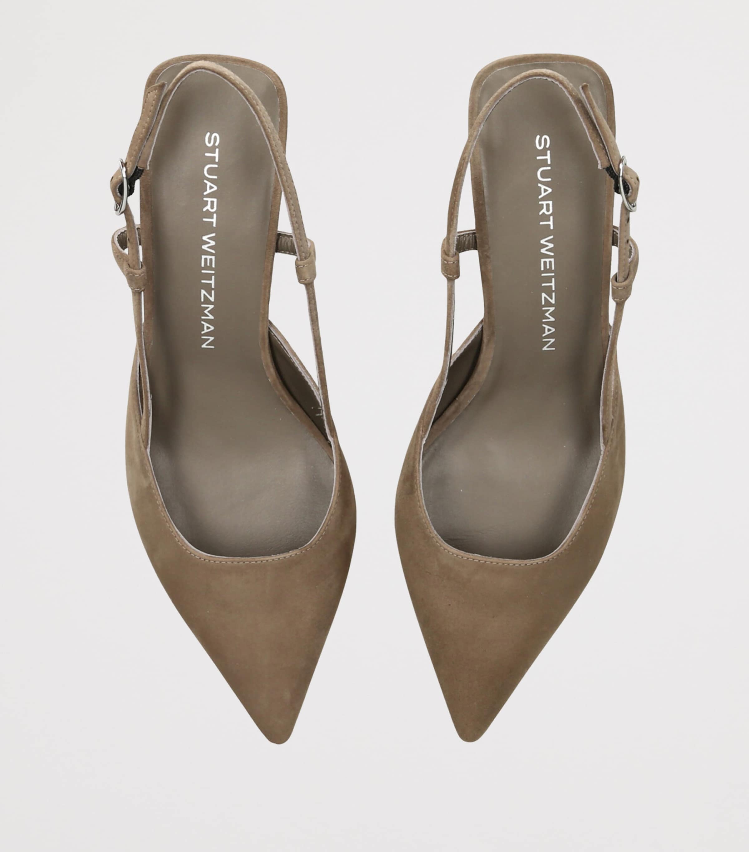 Suede Vinnie Slingback Pumps 50 TAUPE COMB Image 4