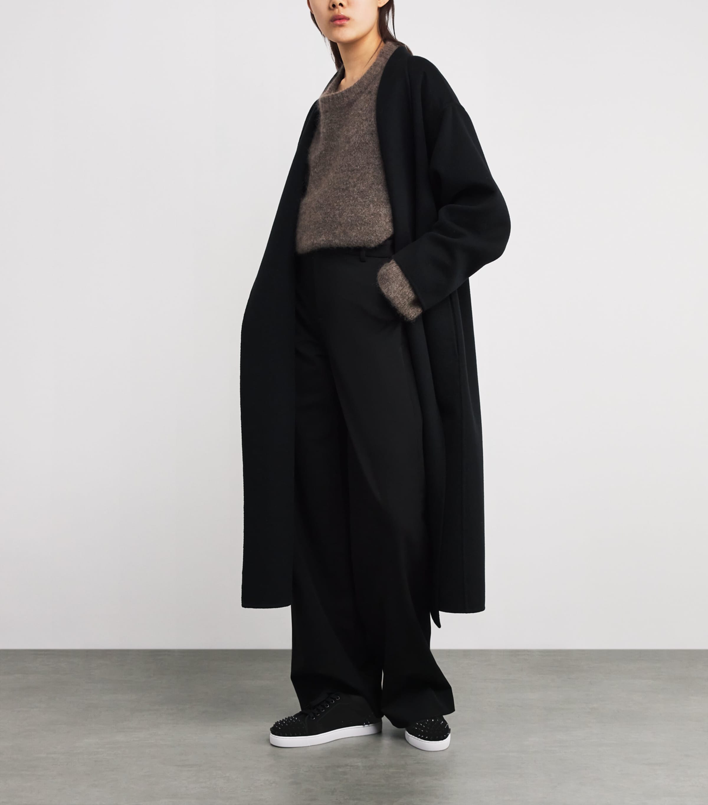 Louise Junior Spikes Suede Sneakers CM53 Image 6