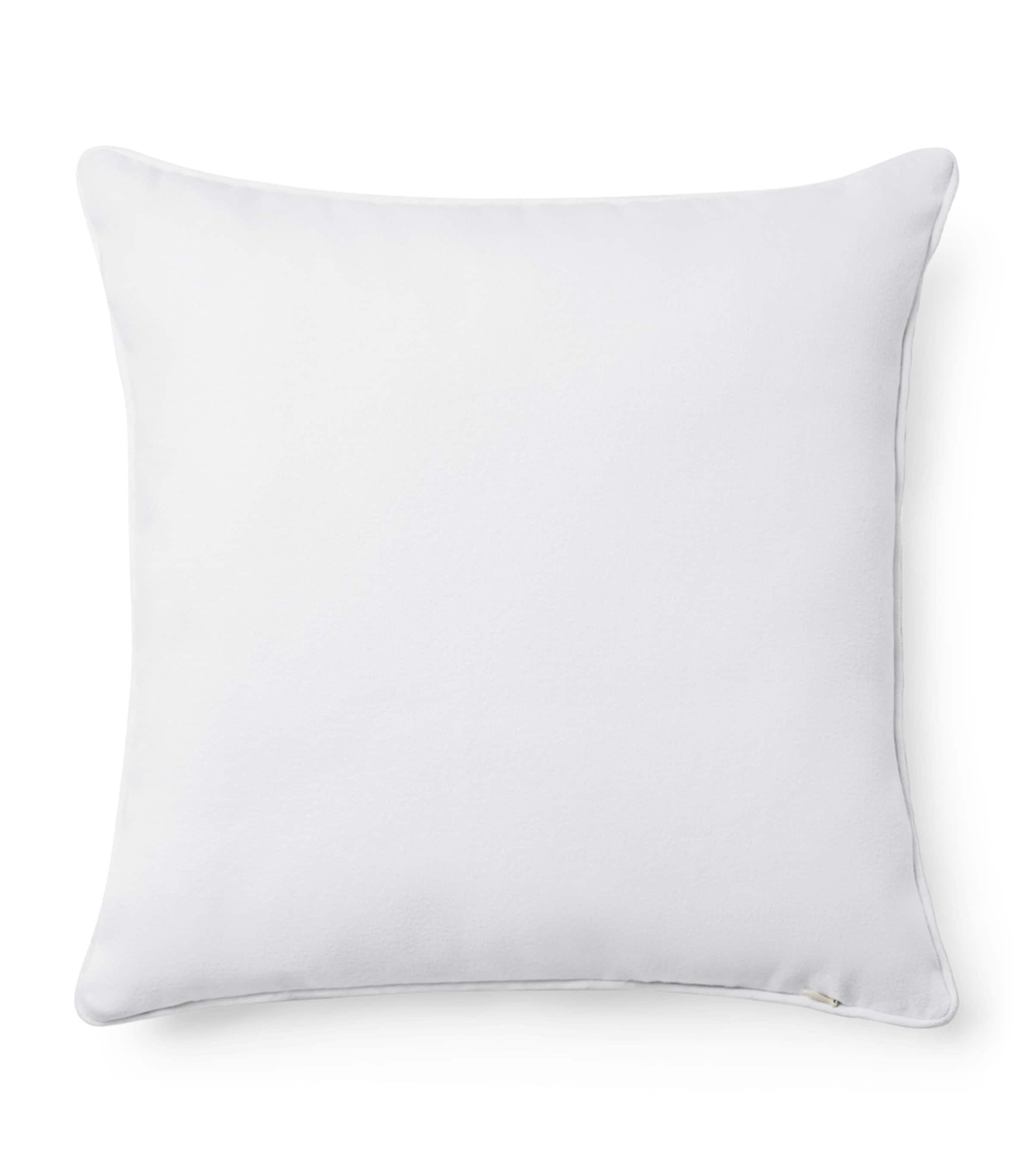 Medusa Gala Cushion (45cm x 45cm) Z7010 WHITE GOLD Image 2
