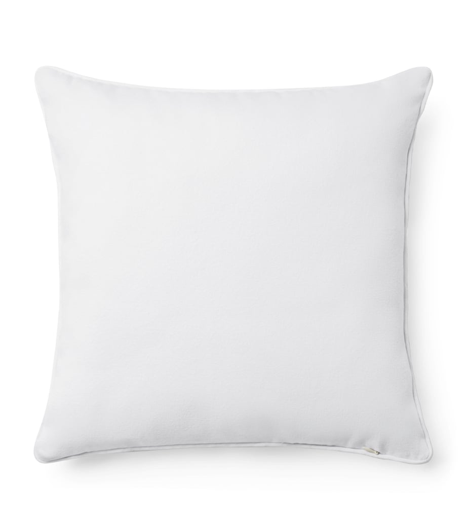 Medusa Gala Cushion (45cm x 45cm) Z7010 WHITE GOLD Image 2