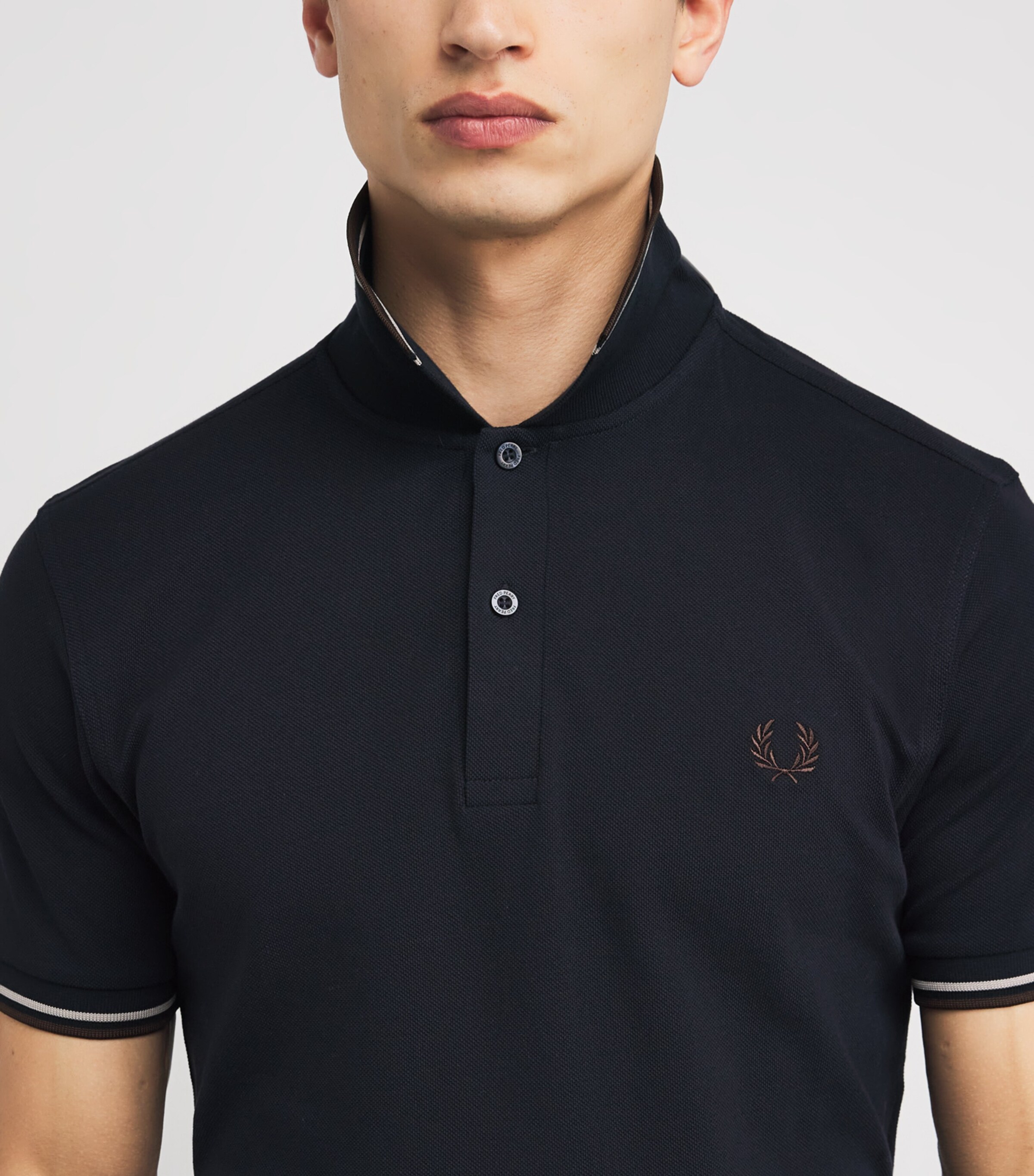 Twin Tipped Polo Shirt 52A NAVY/WOAT/BNTOB Image 6