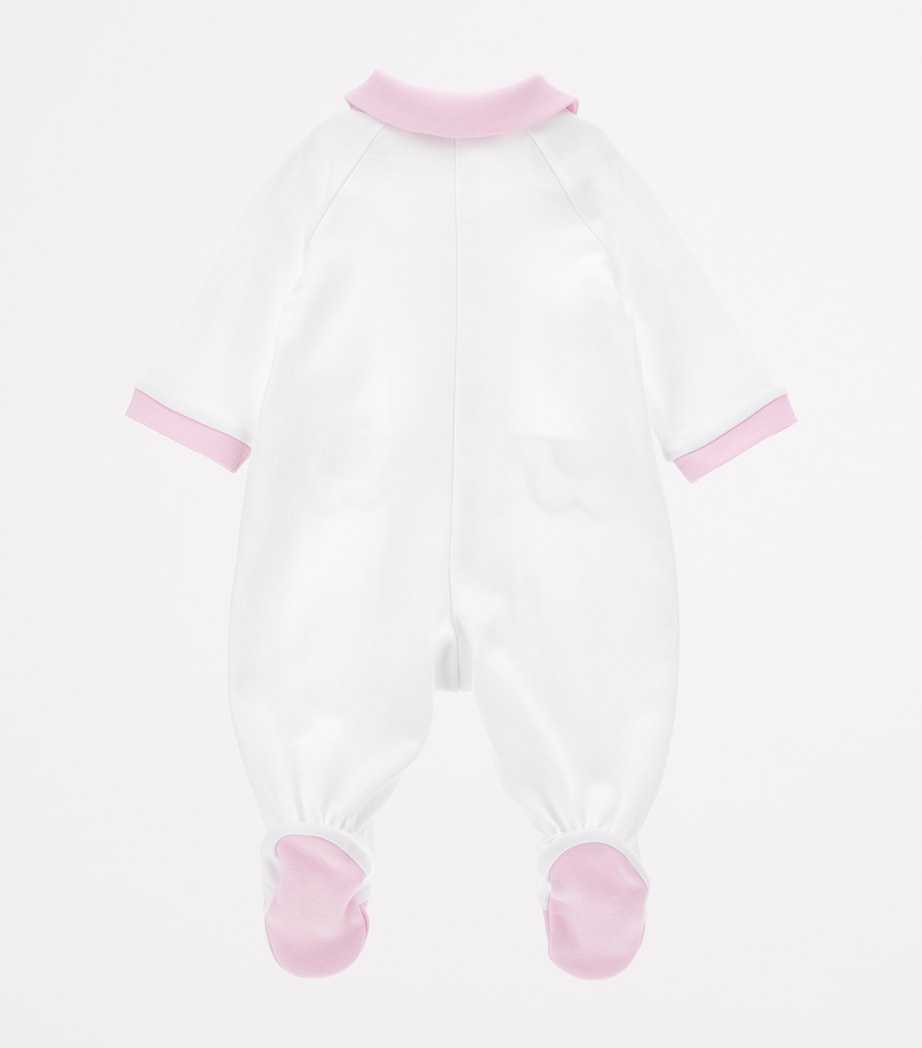 Cotton Button-Up All-In-One (1-9 Months) BIANCO+ROSAFAIRYTALE Image 2