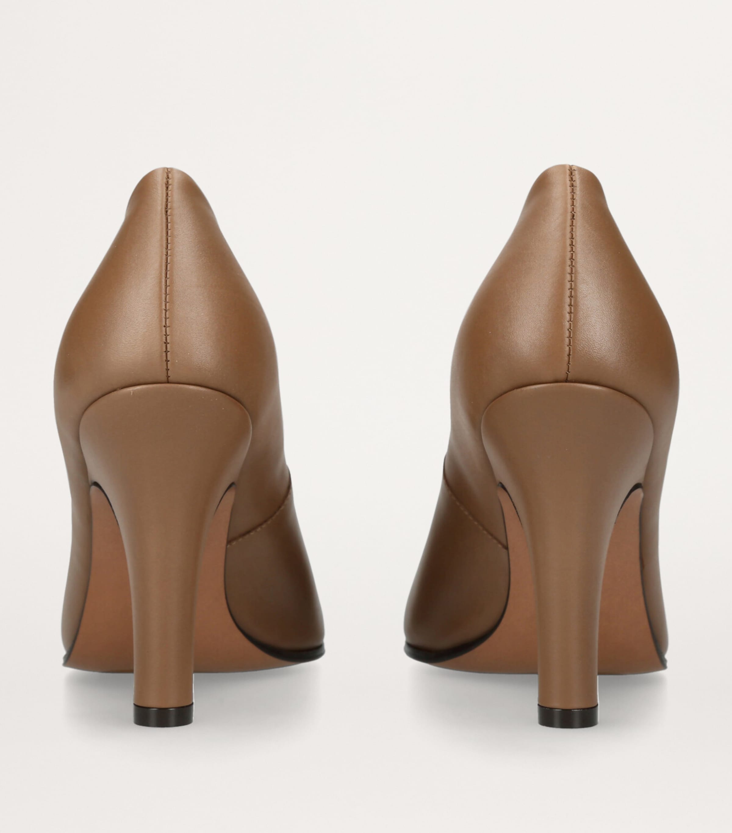 The Row Prudens Leather Heeled Pumps 90 | Harrods US