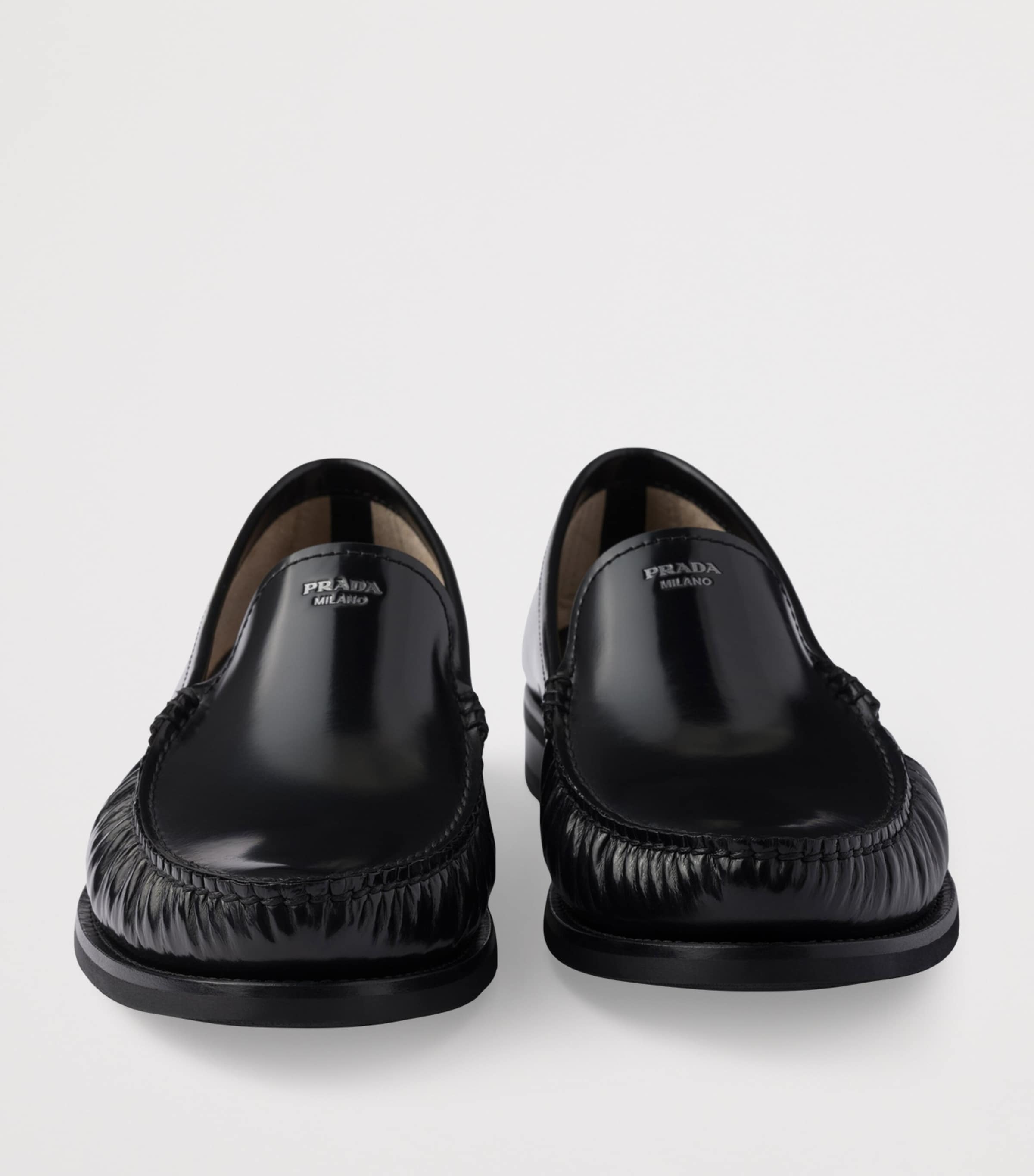 Patent Leather Logo Loafers F0002 Image 6