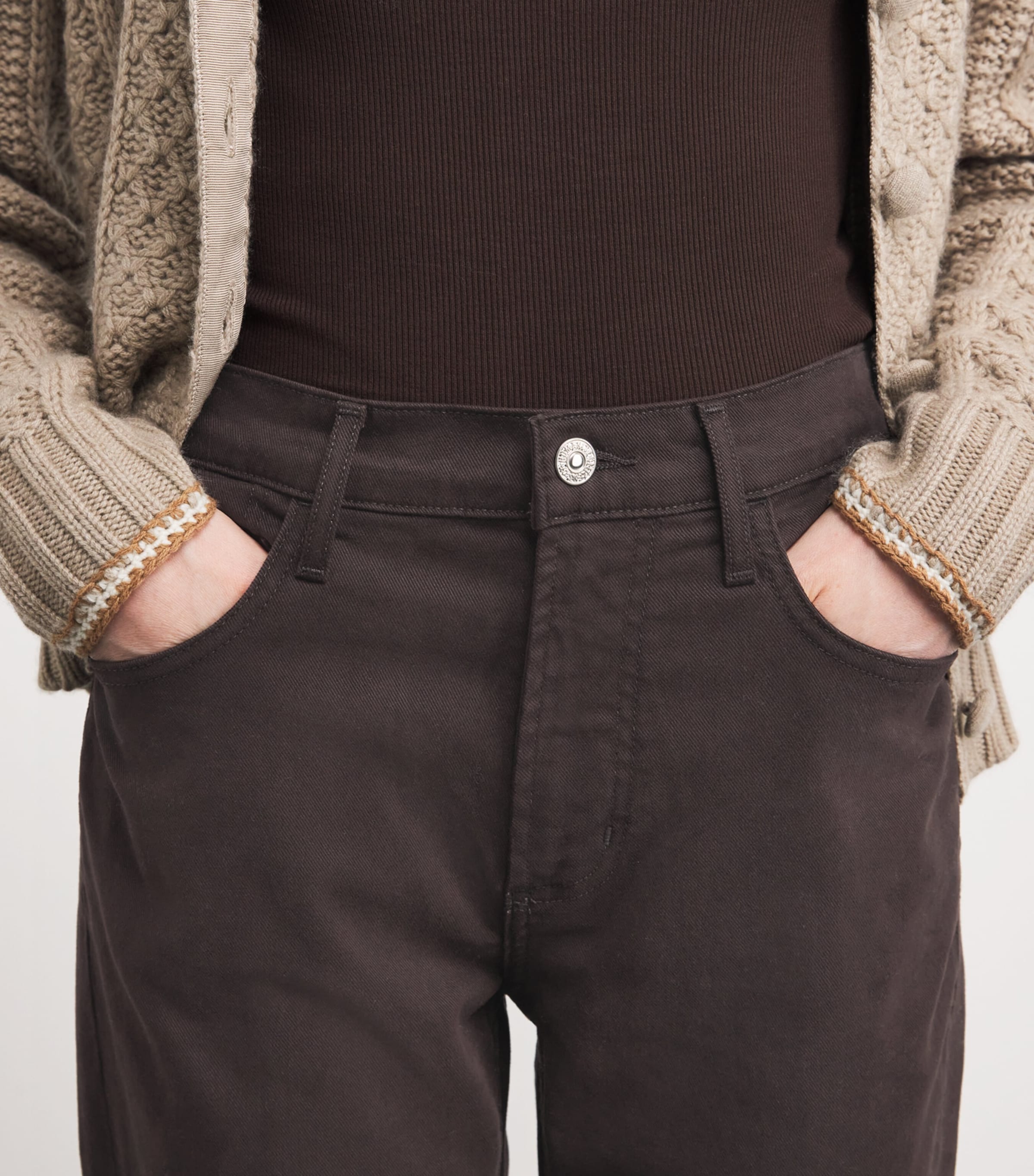 Genova Low-Rise Bootcut Jeans BARRISTER Image 6