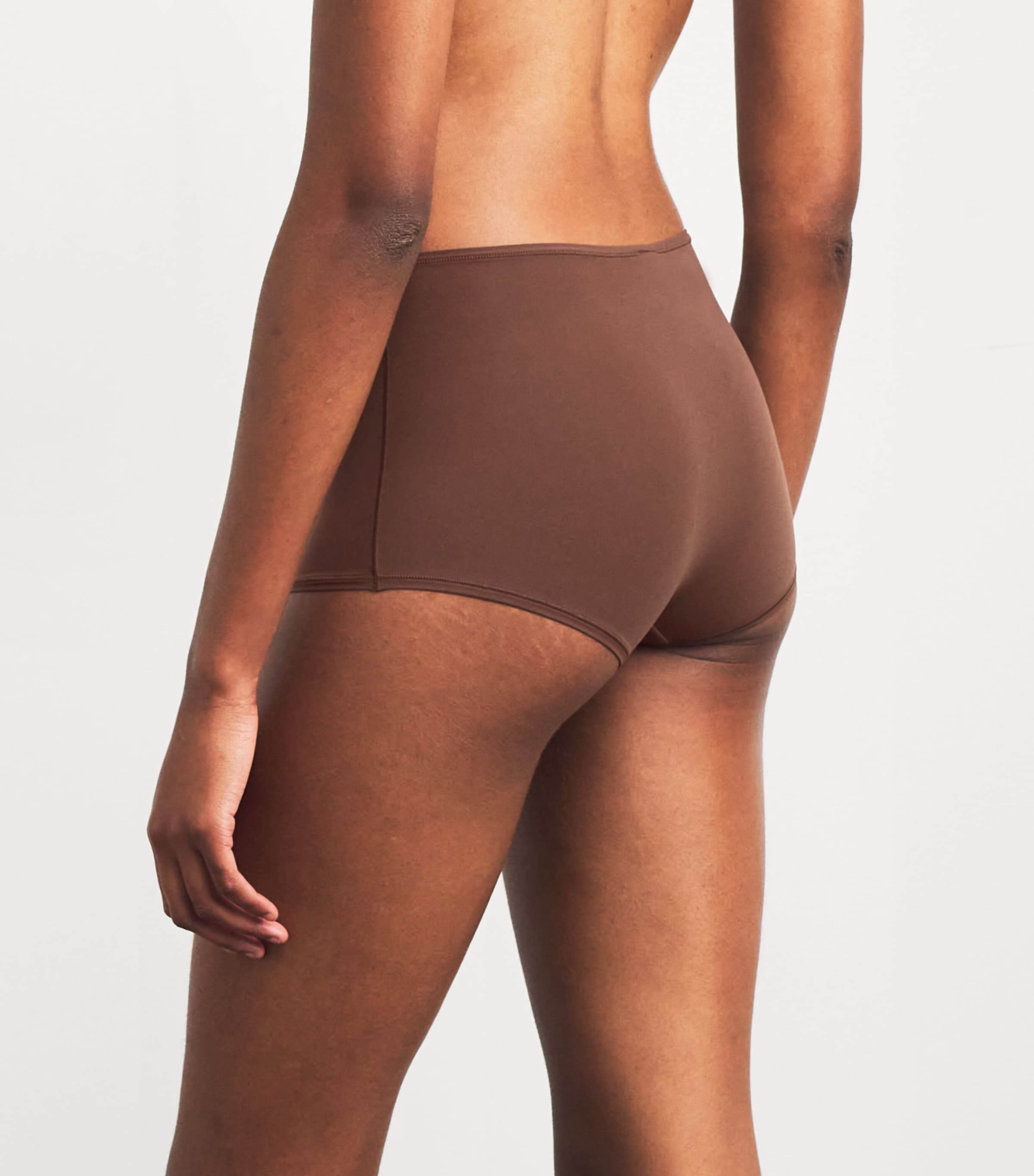 Fits Everybody Boyshort Briefs COCOA Image 3