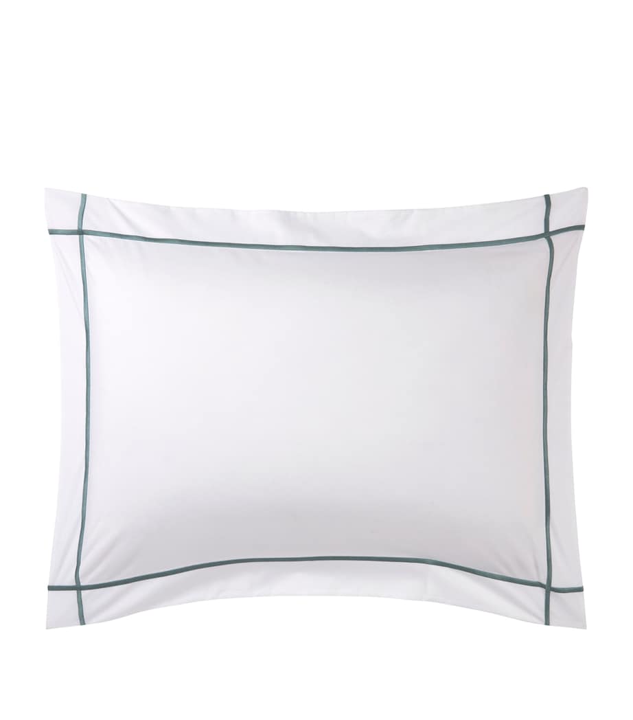 Yves Delorme Athena King Oxford Pillowcase (50cm x 90cm) Fjord Image 2