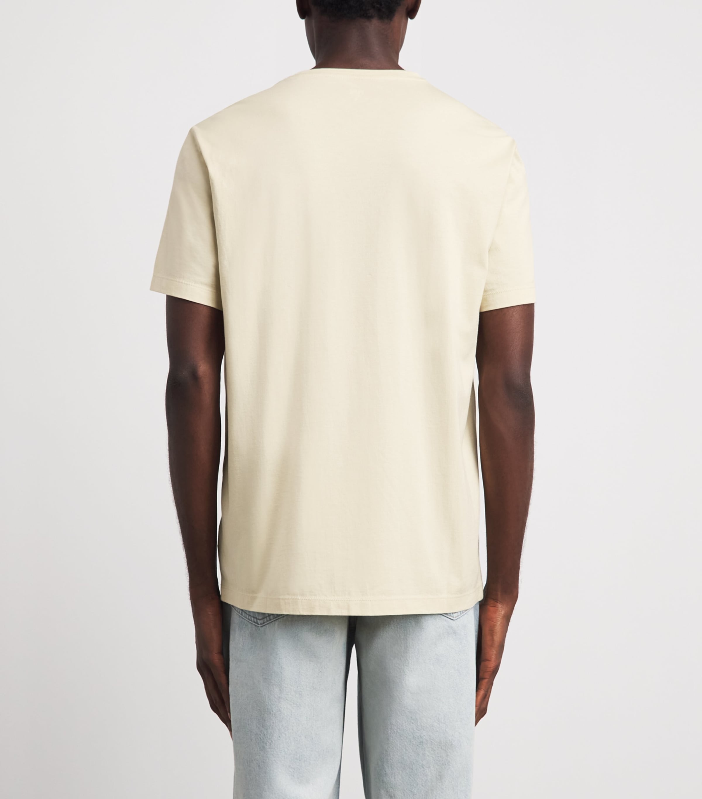 PAIGE Mens Pima Cotton Sorden T-Shirt Hazen Image 5