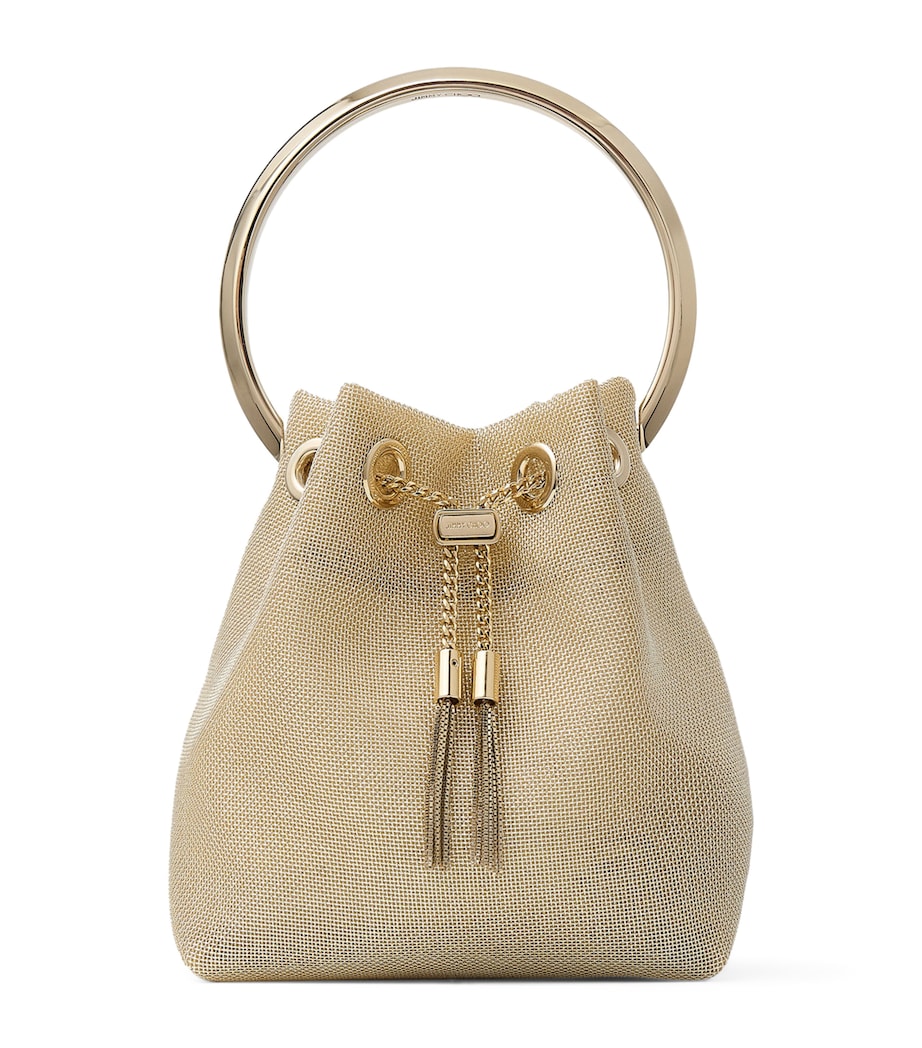 Bon Bon Mesh Top-Handle Bag CHAMPAGNE/LIGHT GOLD Image 1