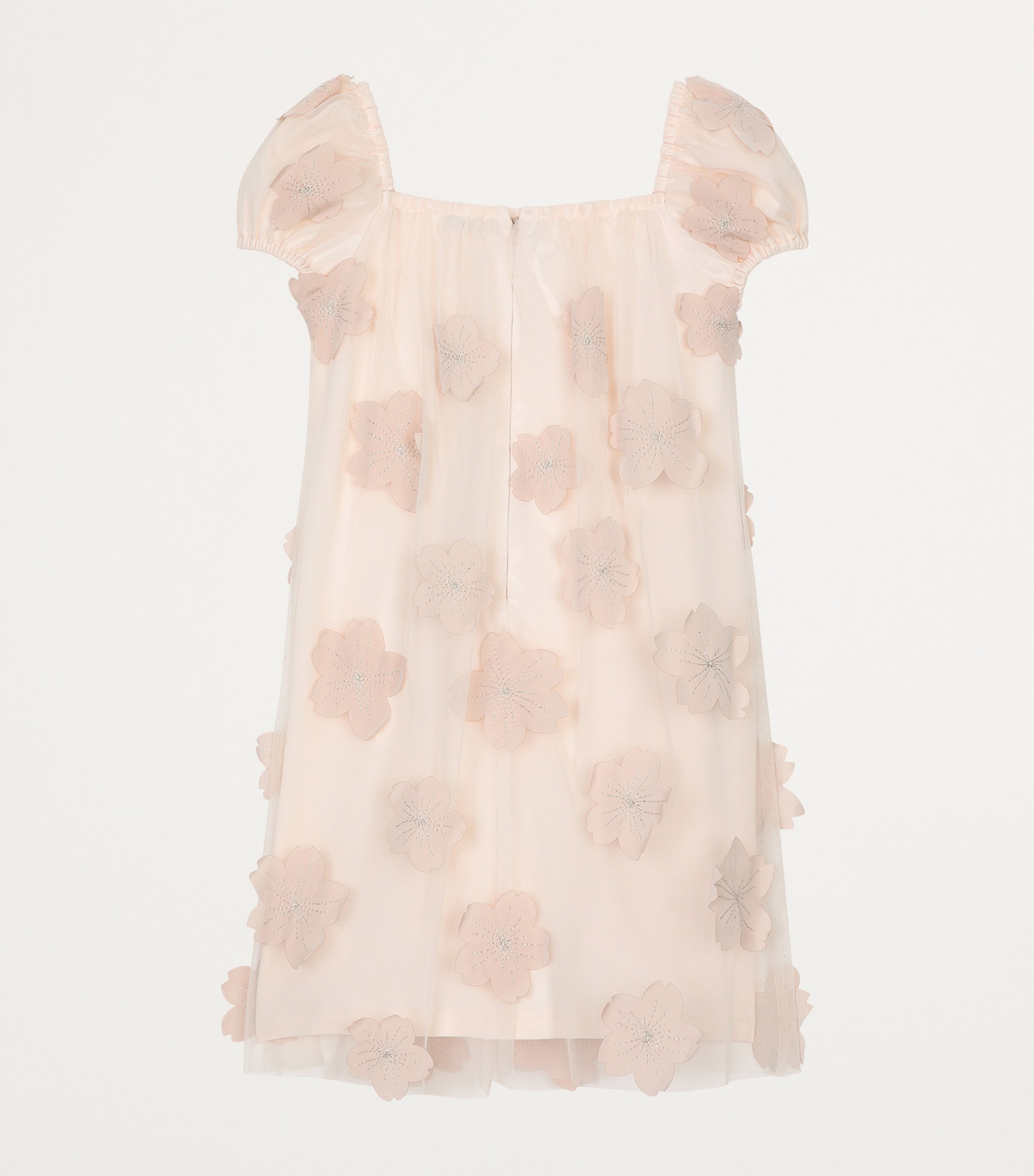 Floral Appliqué Dress (8-12+ Years) S8400-EMBROIDERED Image 2