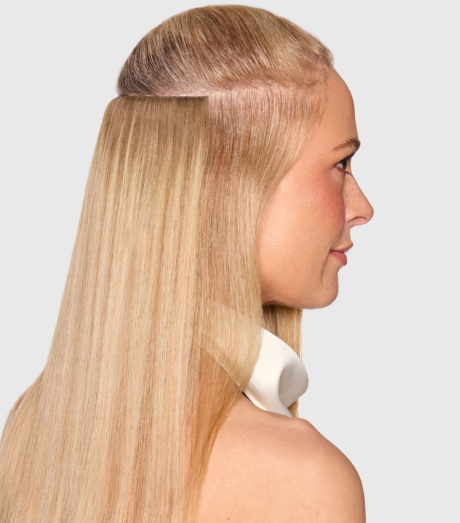 Beauty Works x Huda BARELY THERE Mix & Match Volumiser Clip-In Hair Extensions (20") ICED BLONDE Image 5