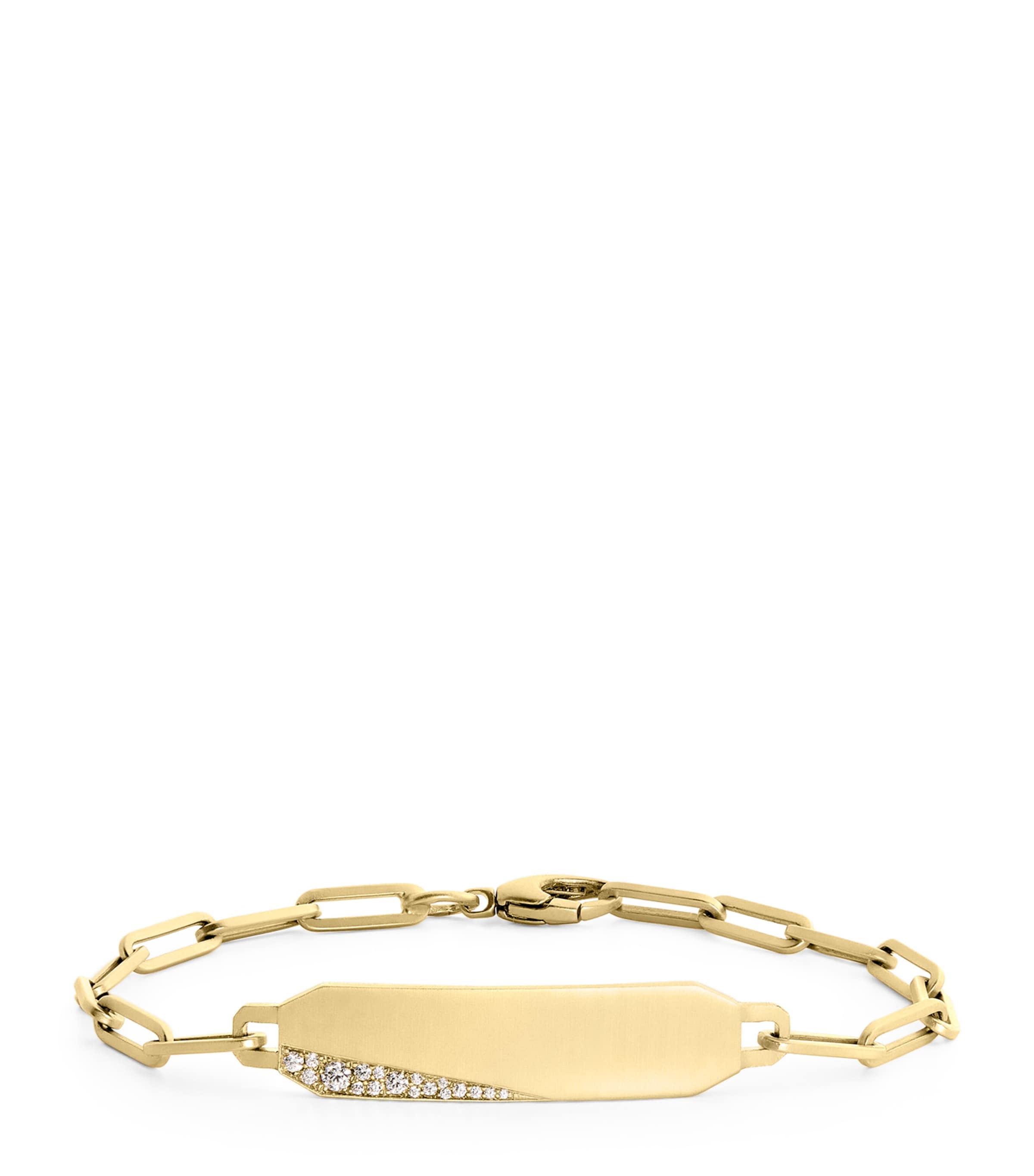 Jade Trau Small Yellow Gold And Diamond Alchemy Billie Bracelet In Gold