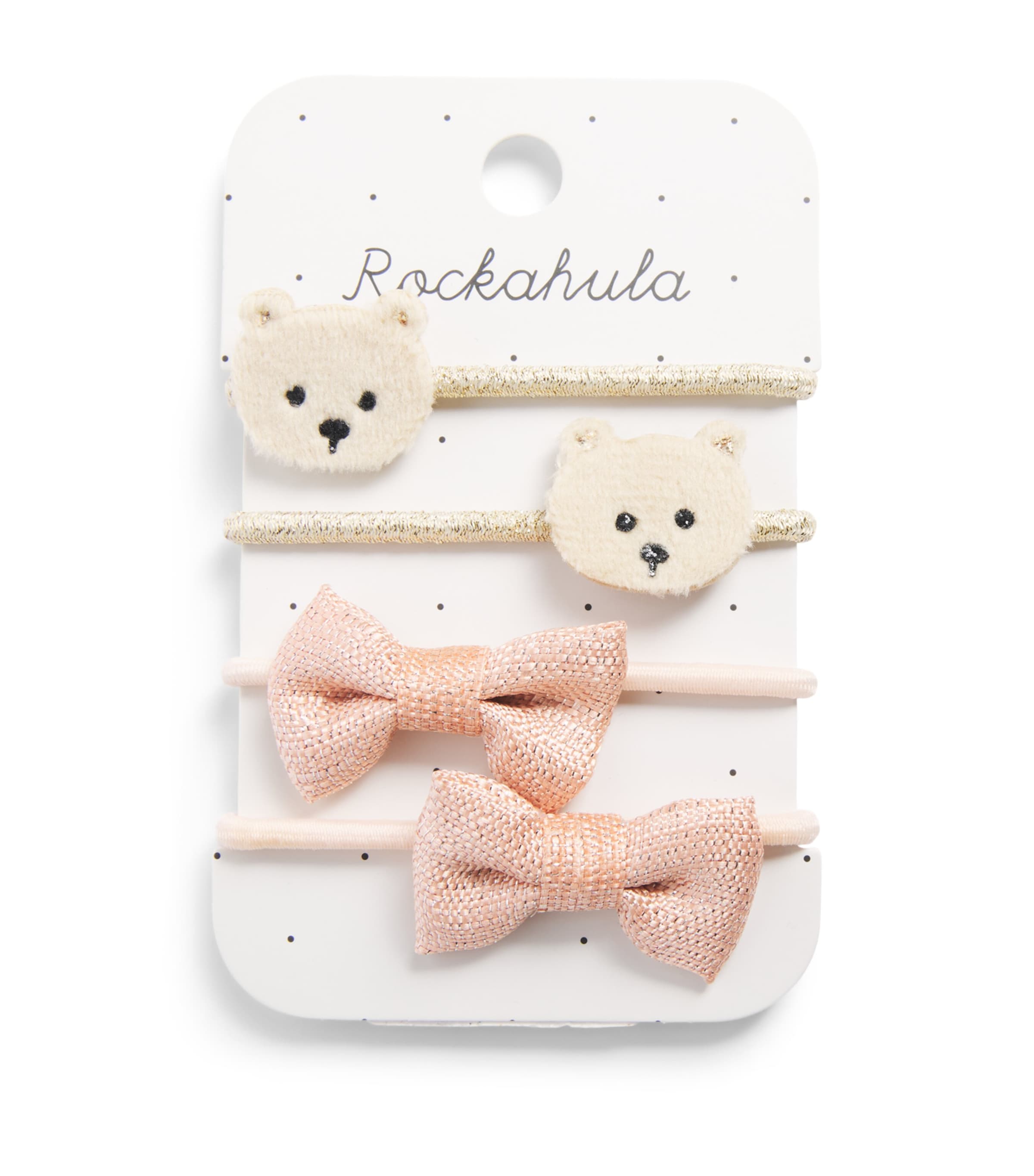 Rockahula Teddy Bear Hair Bands Brown Image 1