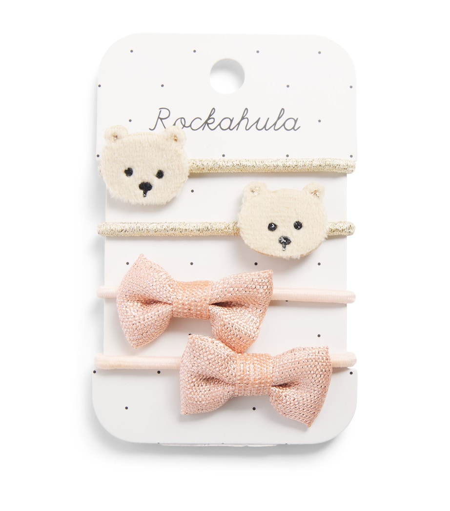 Rockahula Teddy Bear Hair Bands Brown Image 1