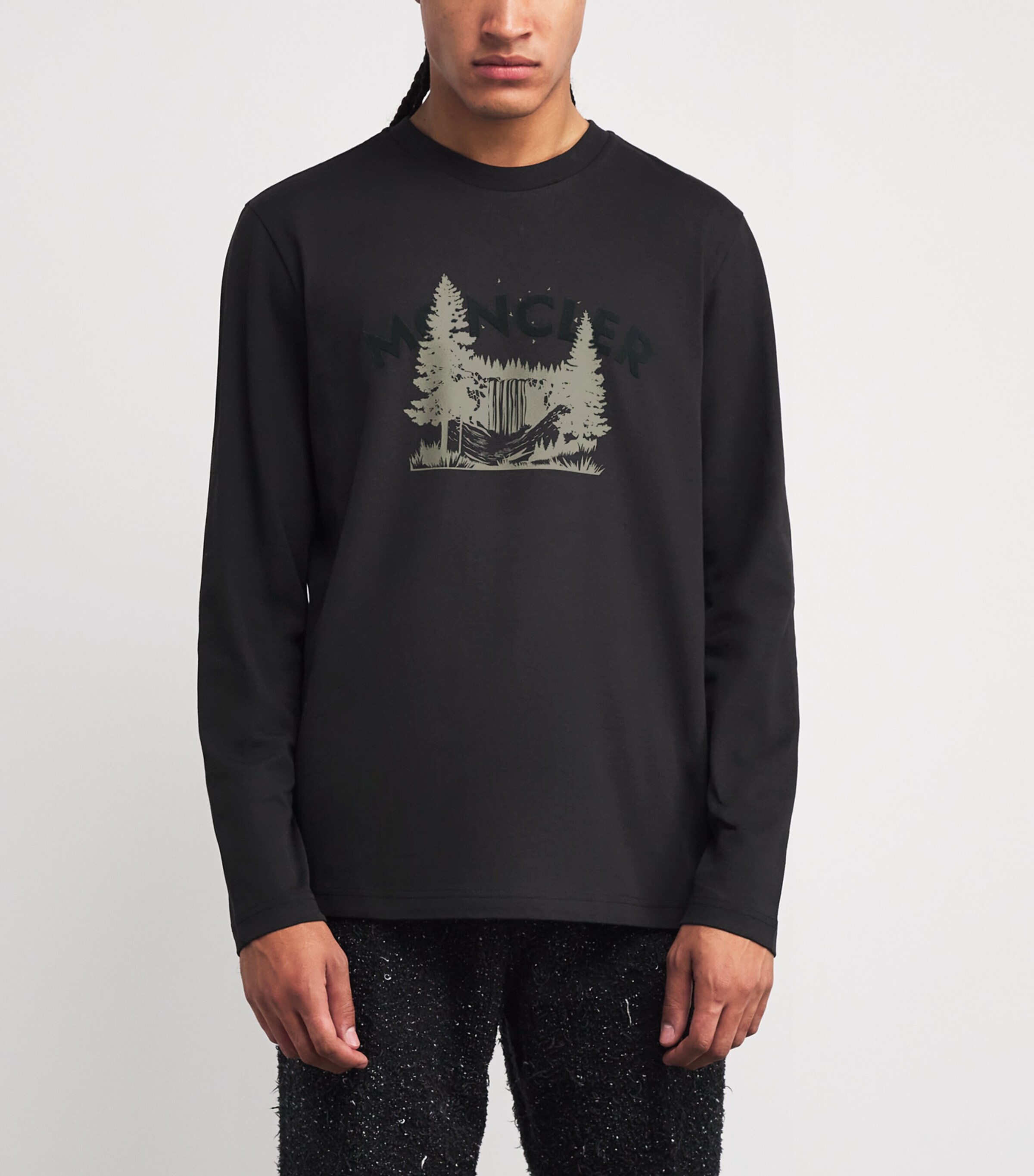 Organic Cotton Logo Long-Sleeve T-Shirt 998 Image 3