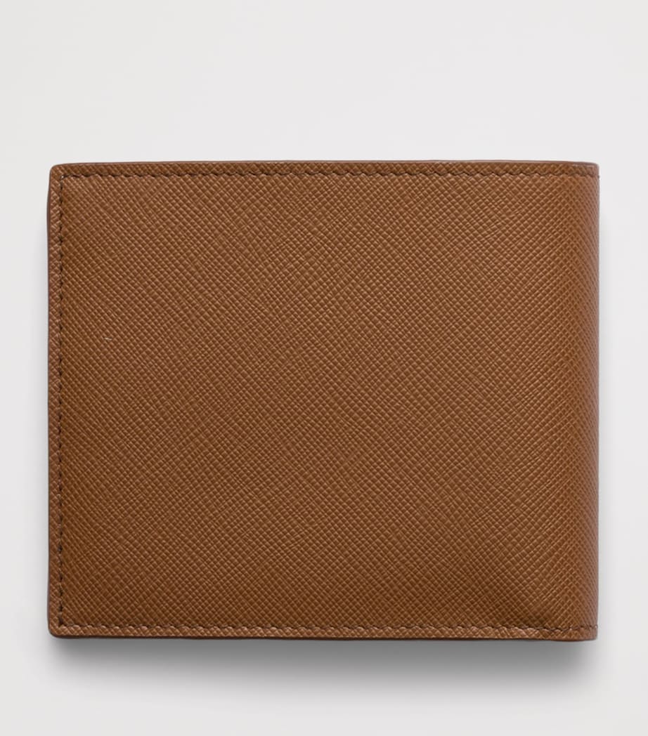 Prada Saffiano Leather Wallet Brown Image 3
