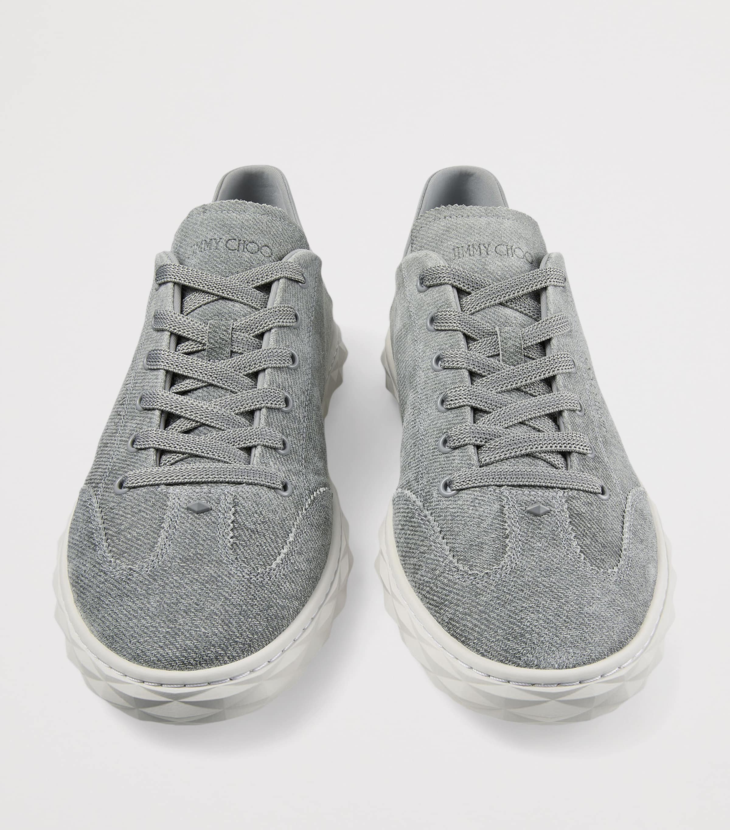 Suede-Leather Diamond Light Flex F Sneakers V DOVE MIX Image 3