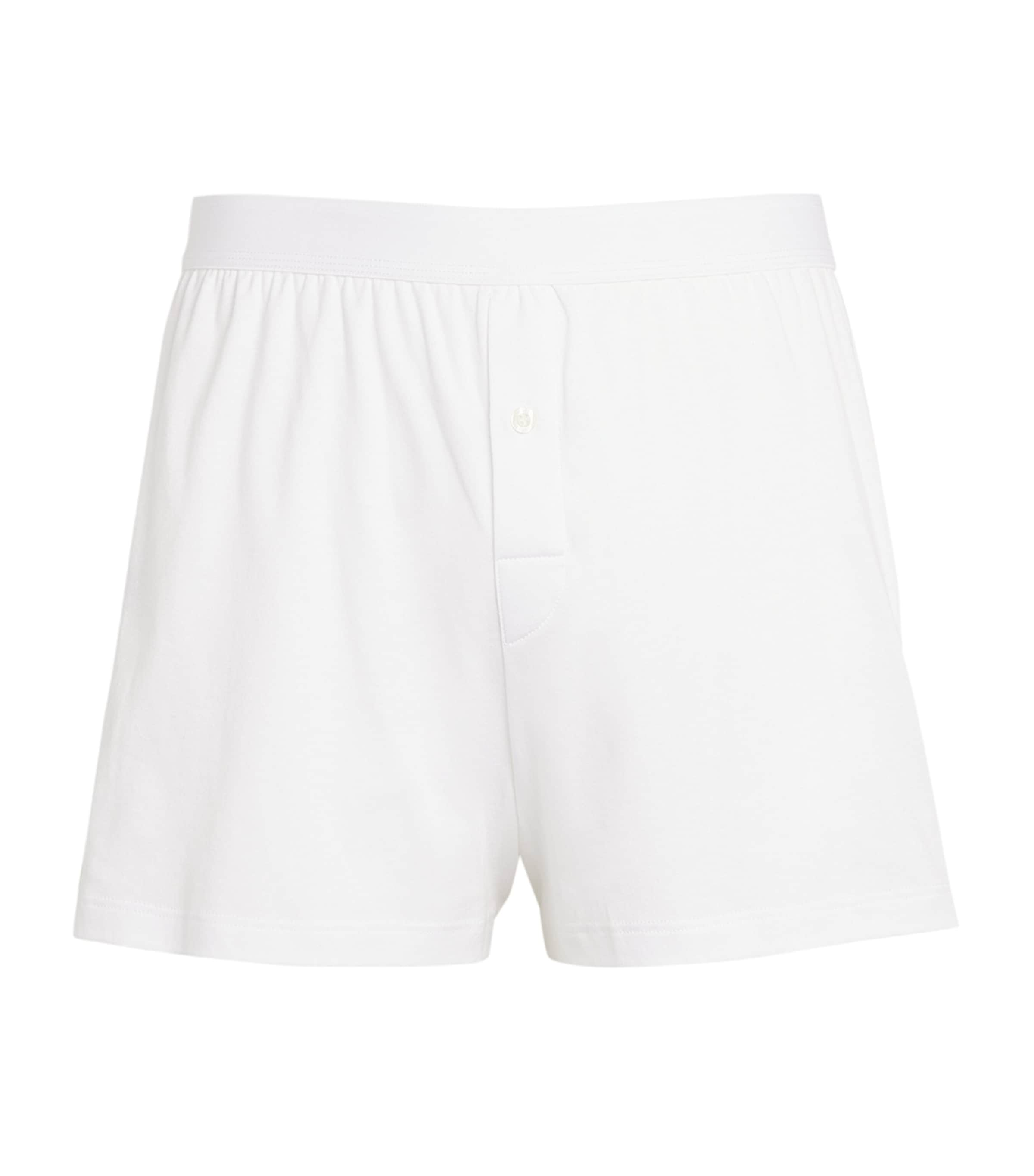 SUNSPEL SEA ISLAND COTTON BOXER SHORTS 