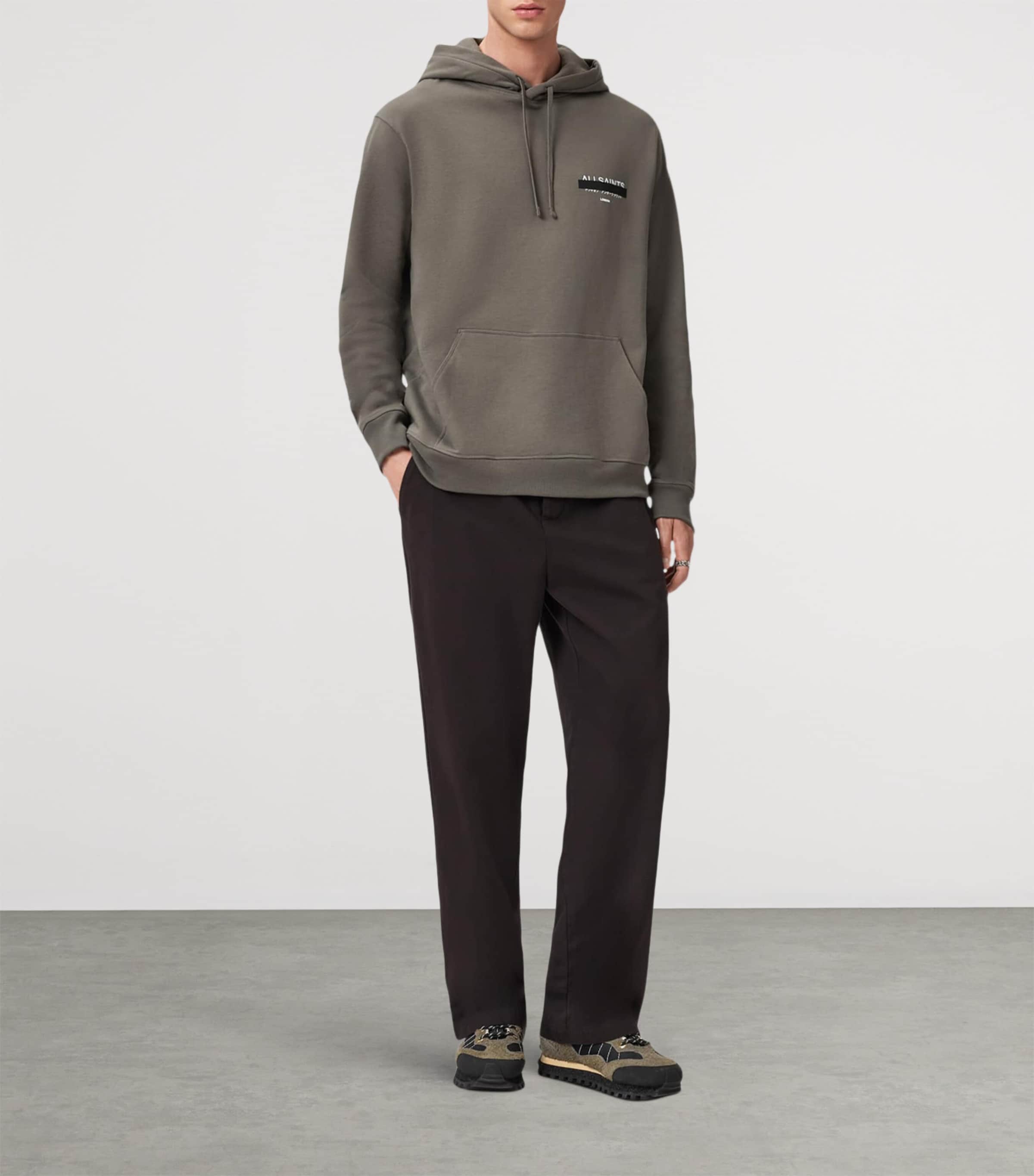 Organic Cotton Redact Hoodie FOREST GREEN Image 2