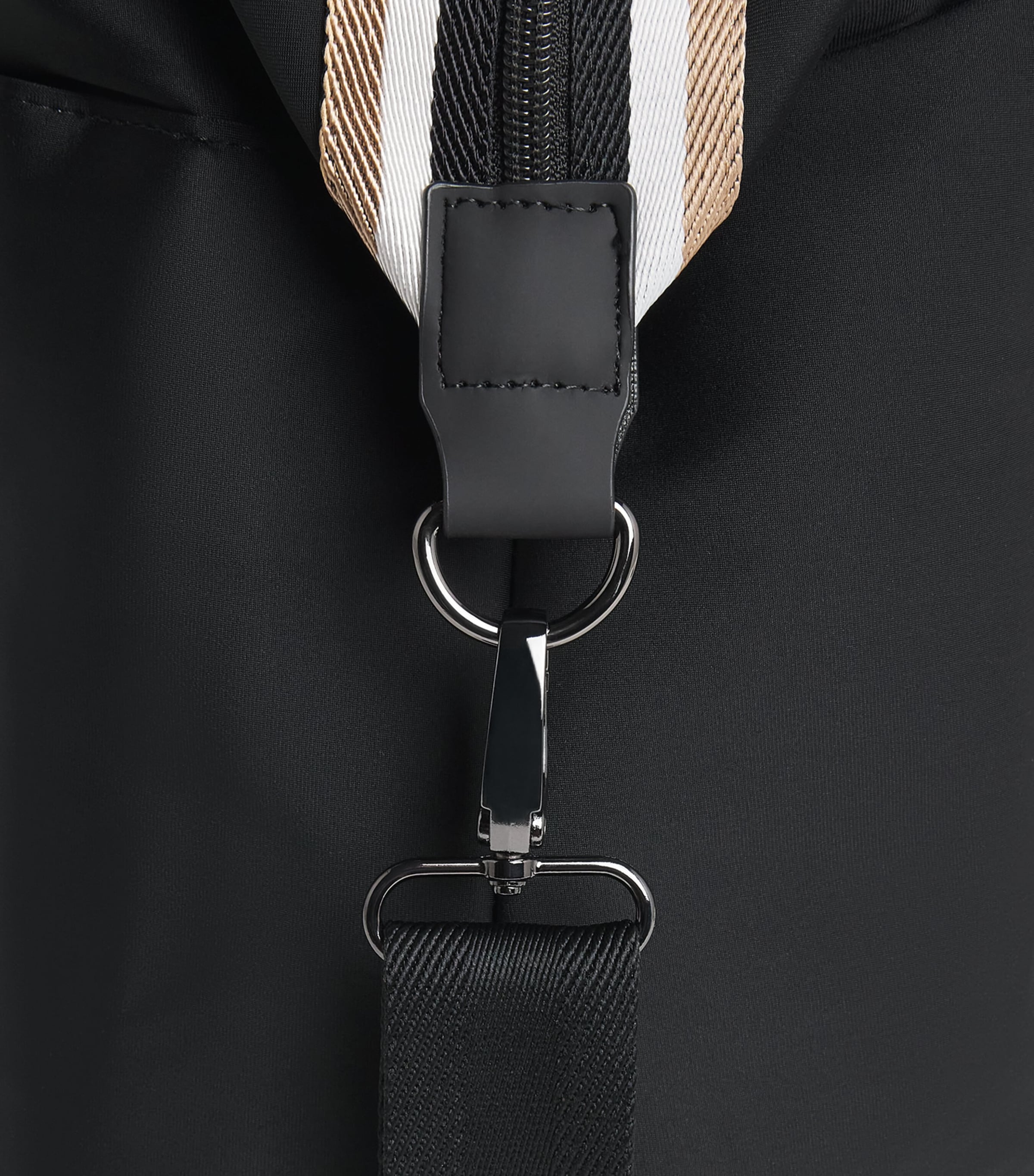 BOSS Kidswear Logo Changing Bag Black Image 4
