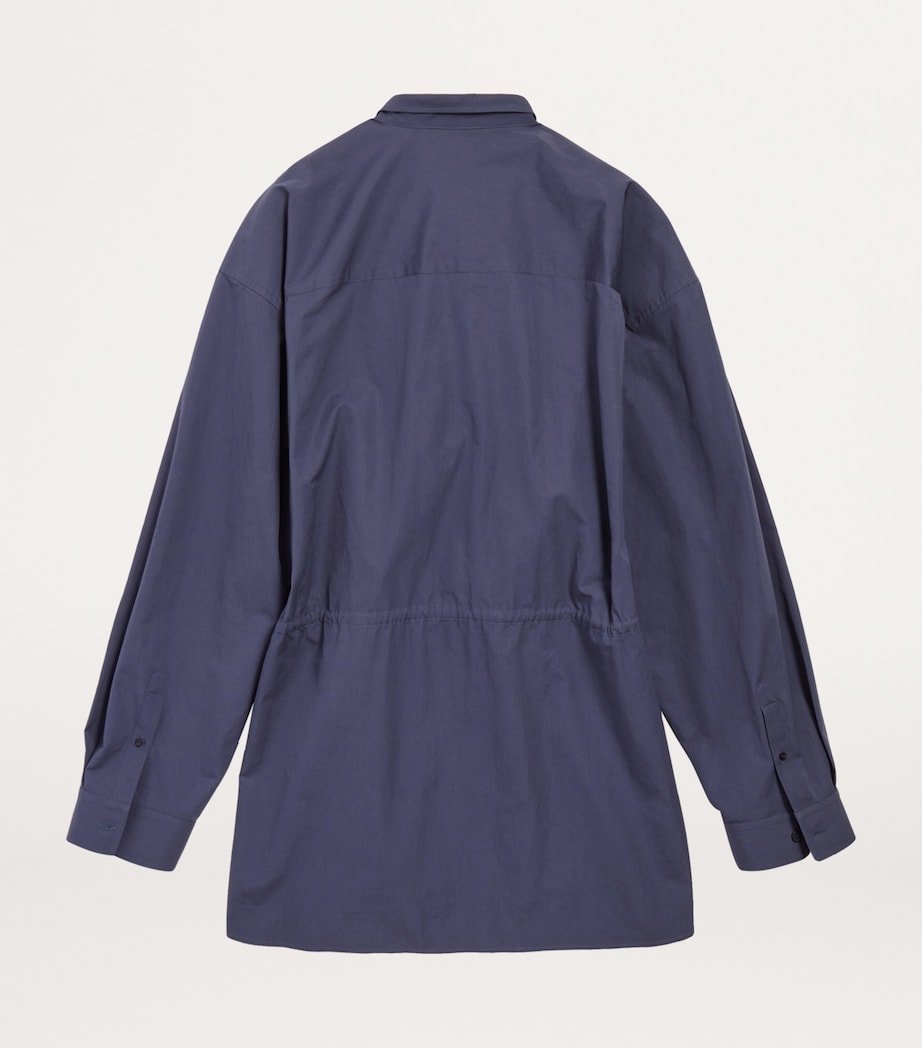 Cotton Mini Shirt Dress 4530 Image 2