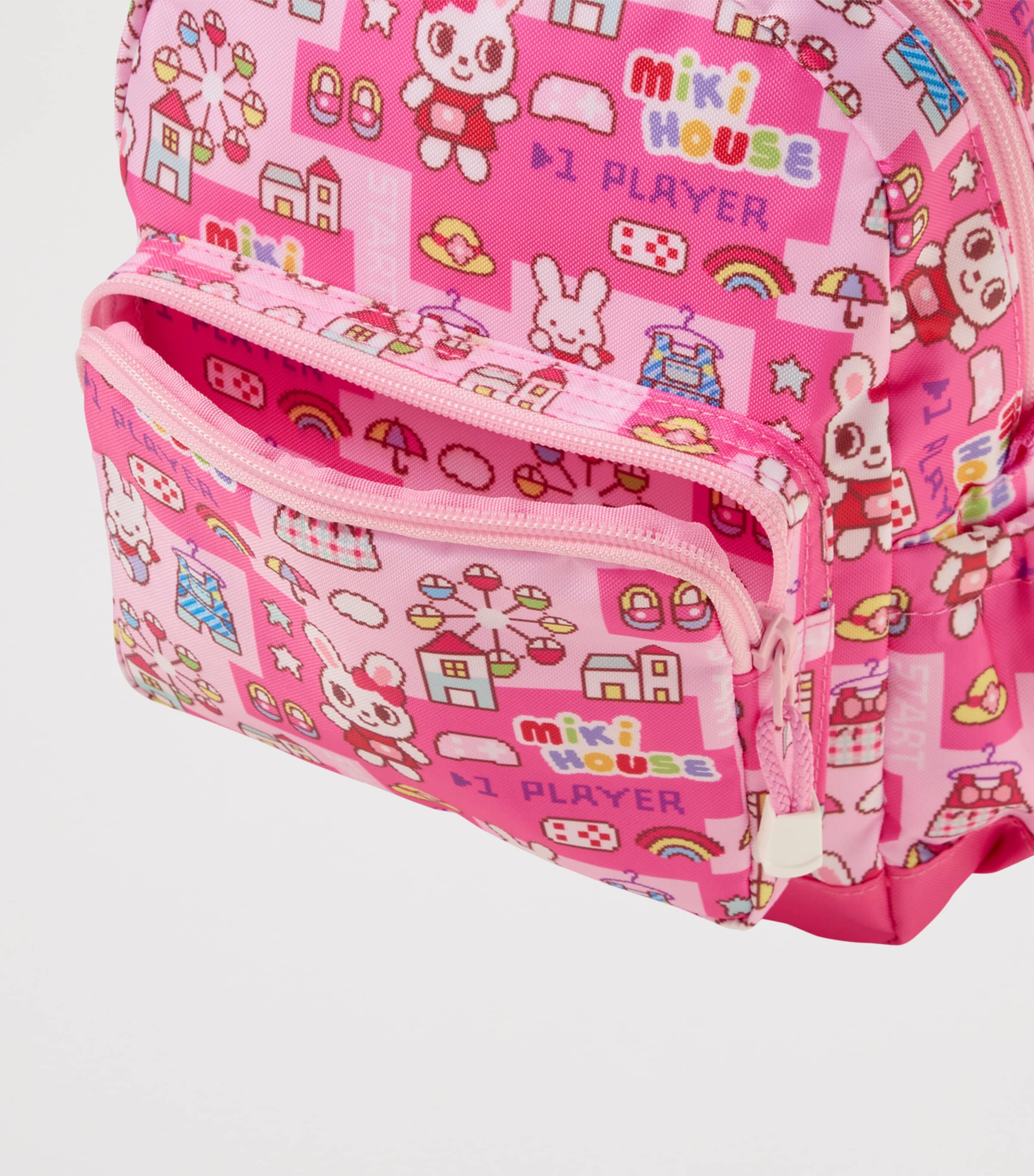 Miki House Pixel Art Backpack Image 4