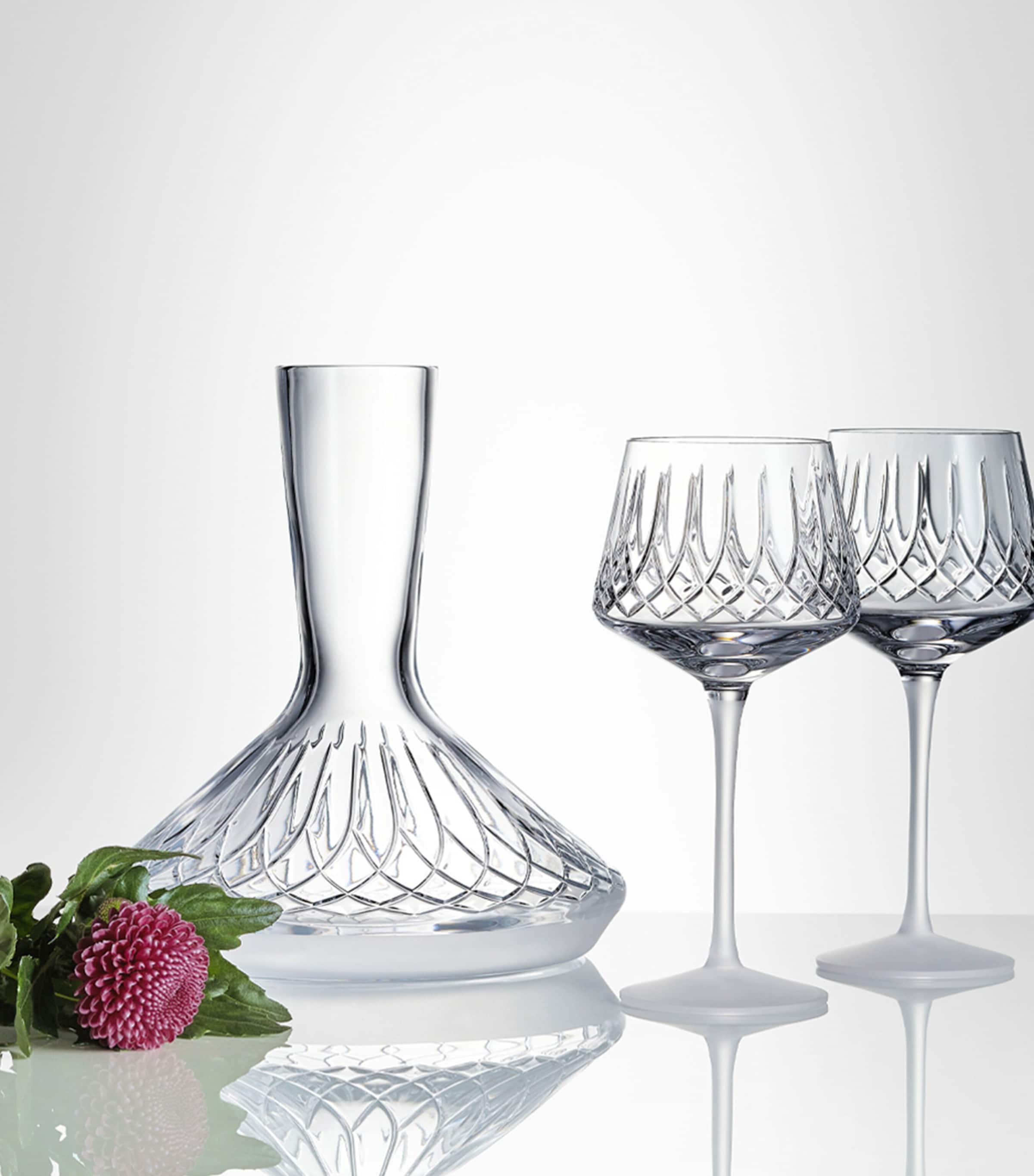 Crystal Lismore Arcus Wine Carafe (24cm) CLEAR Image 2