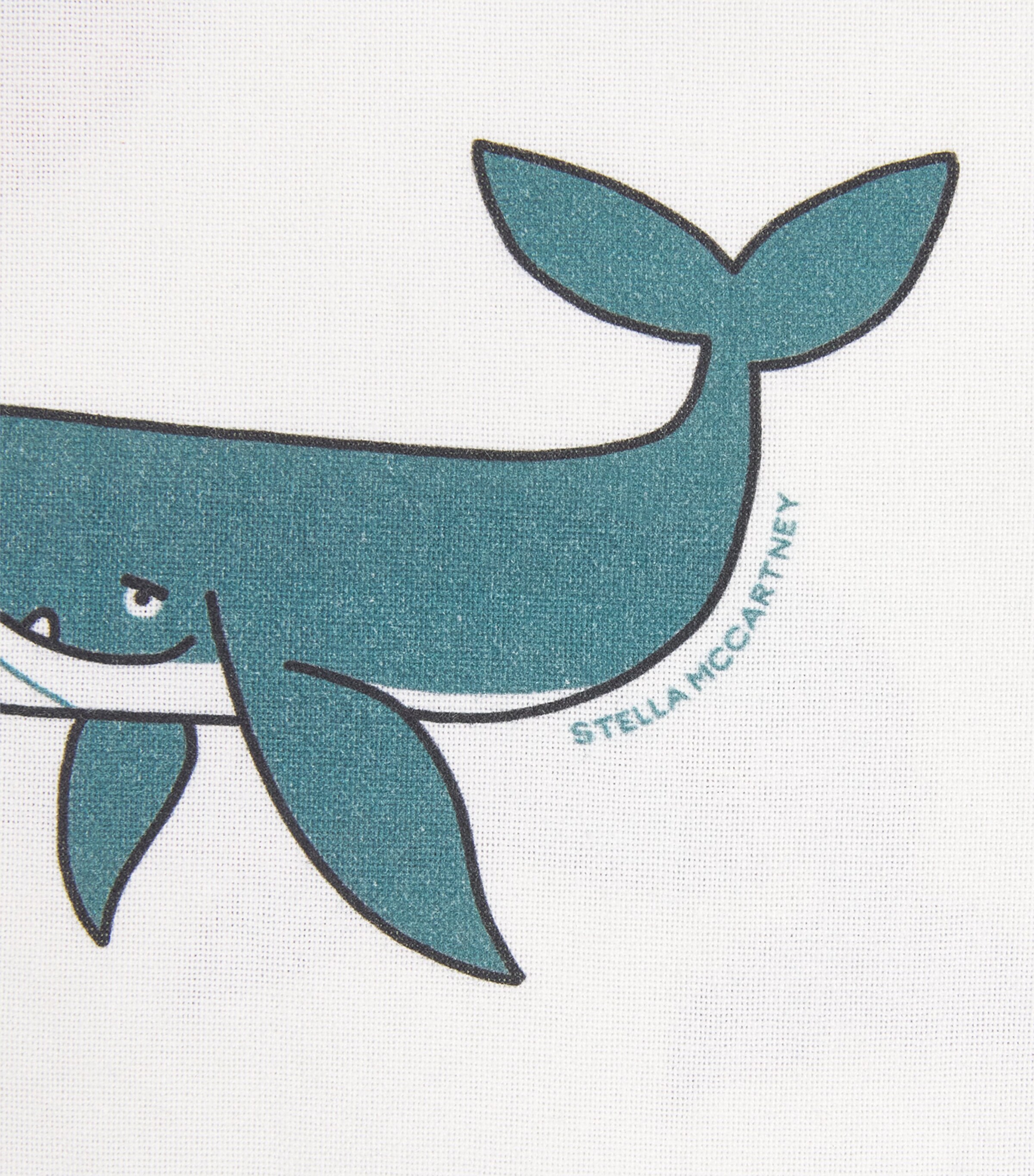 Stella McCartney Kids Cotton Whale Shirt (3-14 Years) Image 4