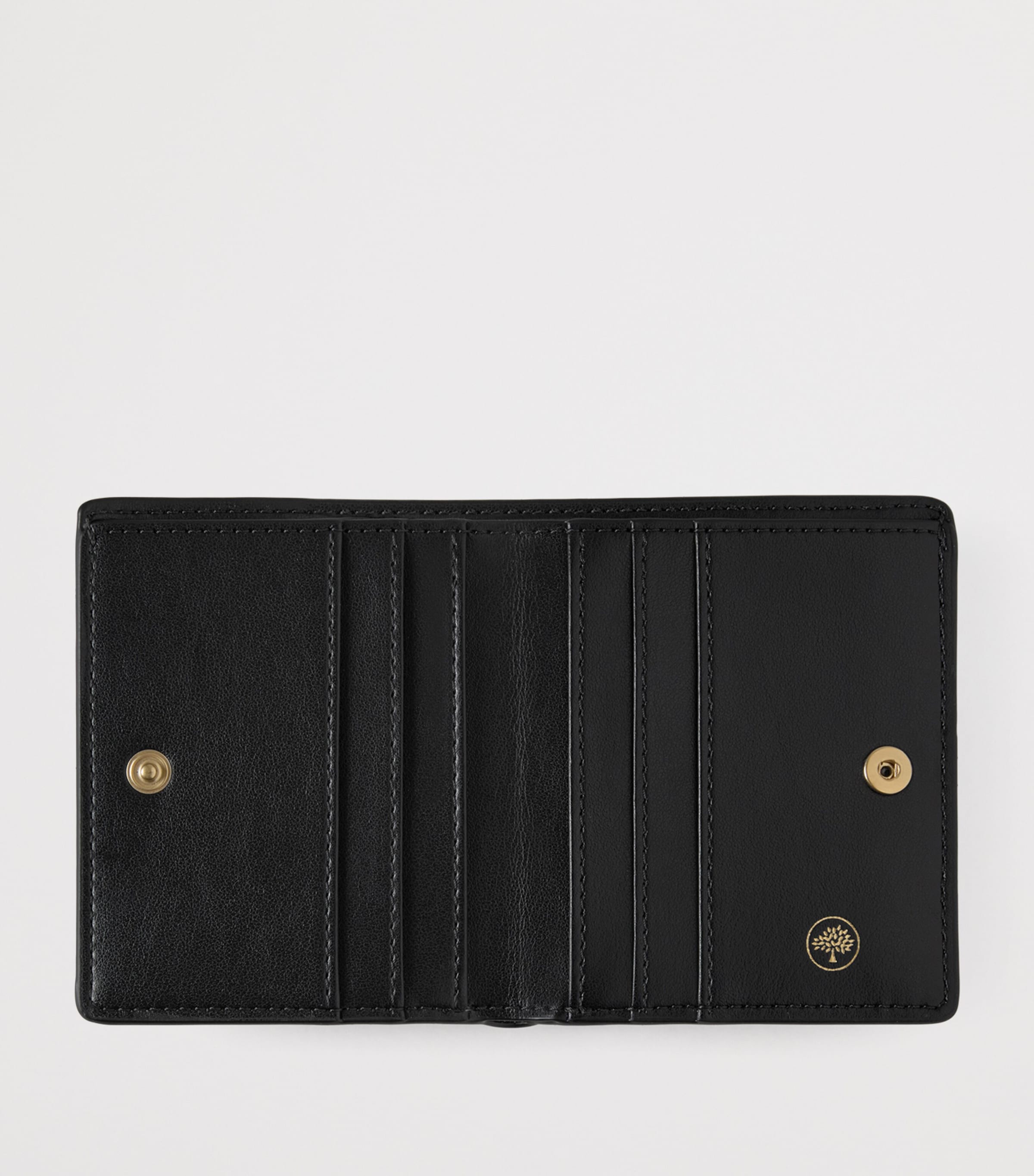 Leather Roxanne Wallet BLACK Image 4