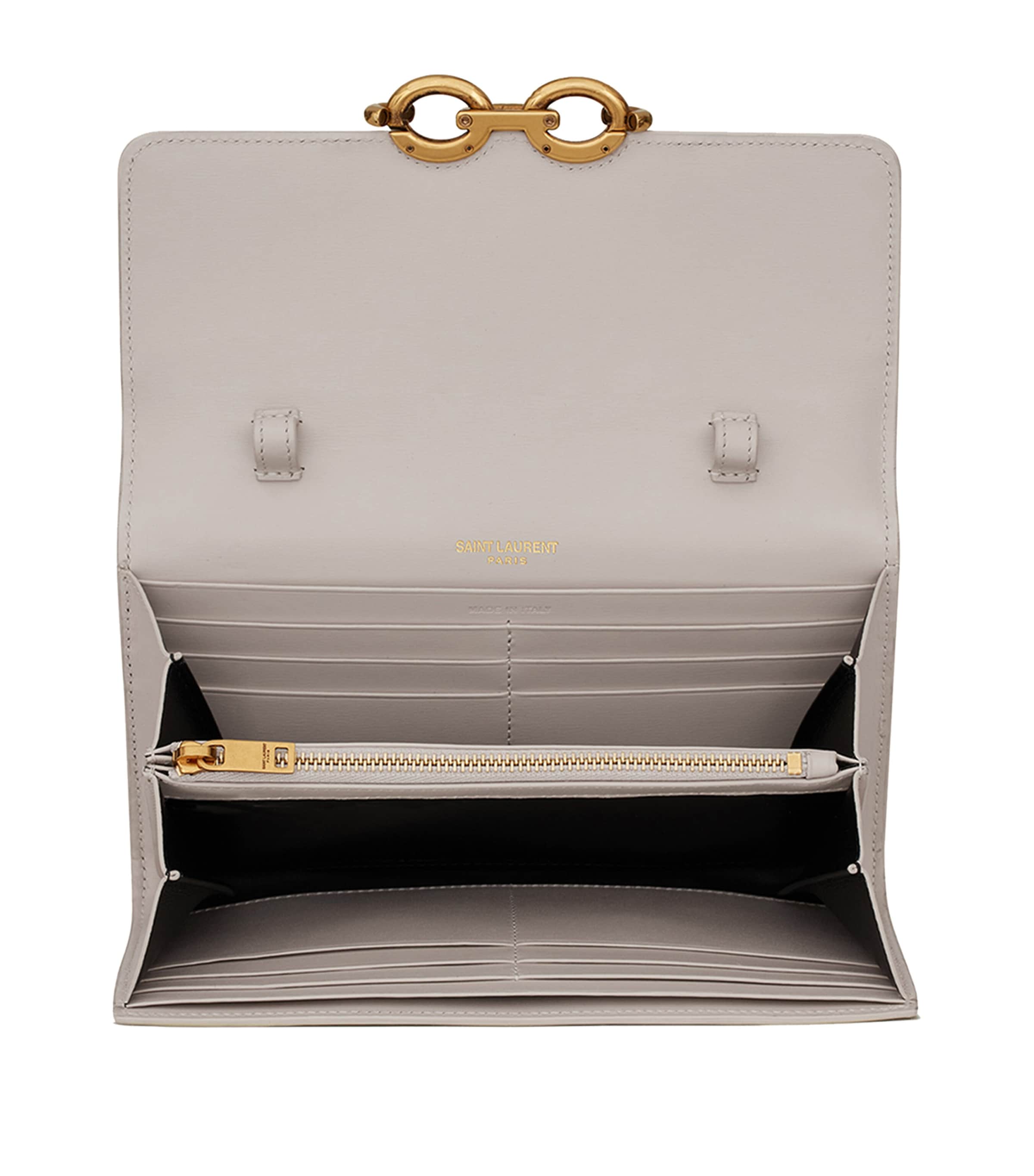 Saint Laurent Le Maillon Chain Wallet Harrods UK