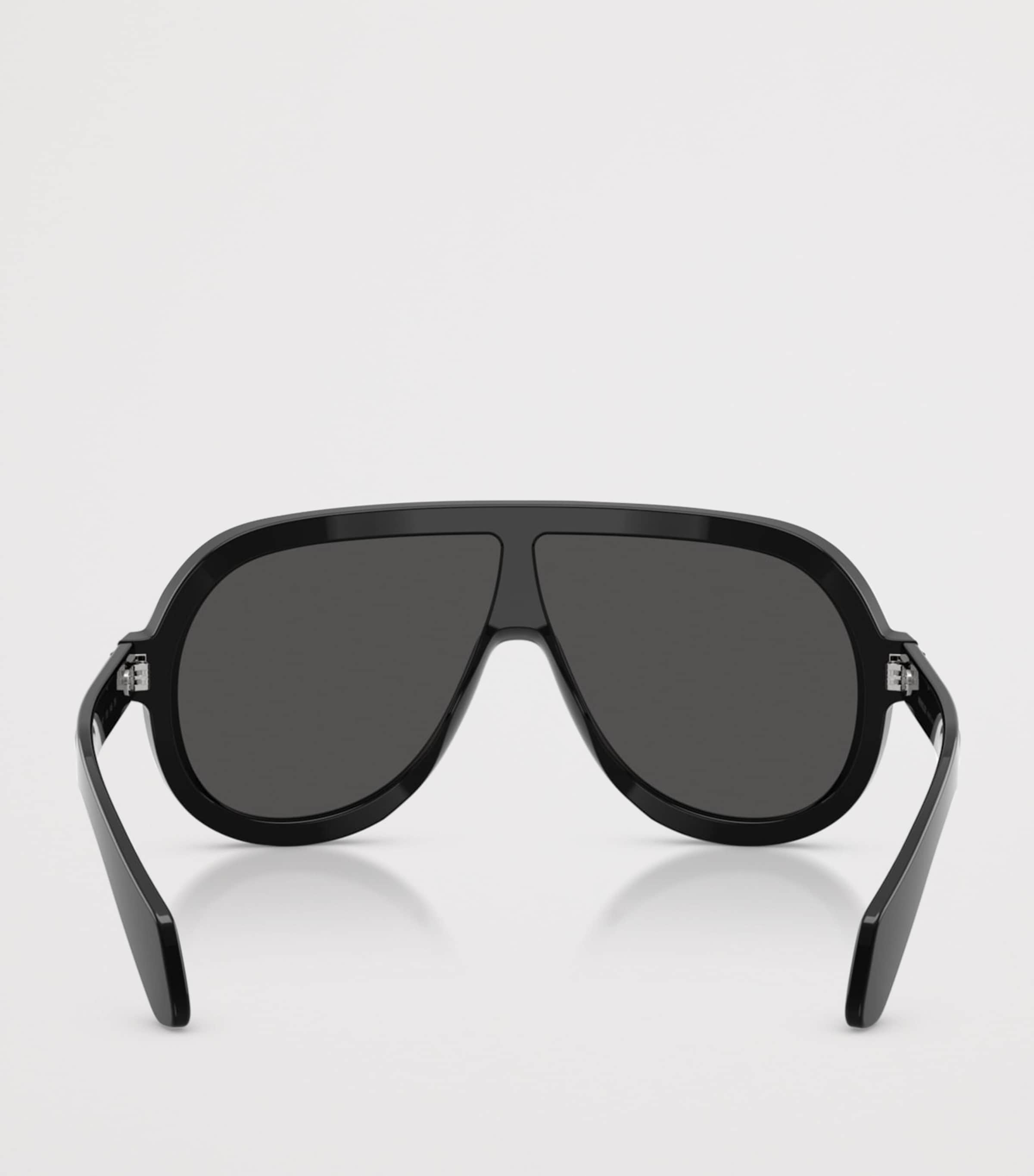 Moncler Sunsette Pilot Sunglasses Black Image 4
